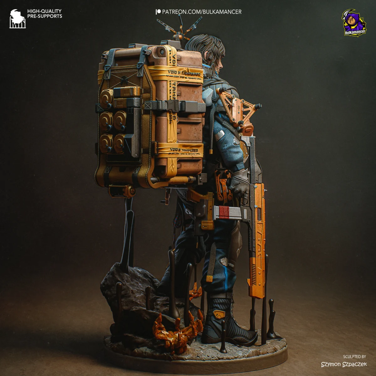 Death Stranding 2 Sam Action Figure Resin Garage Kit