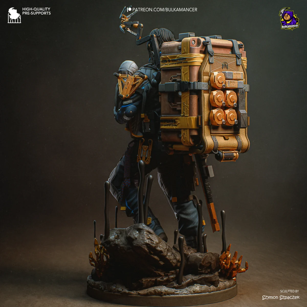 Death Stranding 2 Sam Action Figure Resin Garage Kit