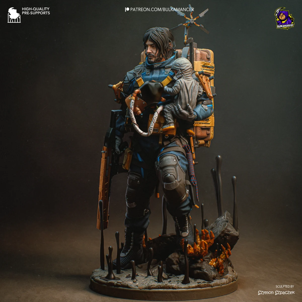 Death Stranding 2 Sam Action Figure Resin Garage Kit
