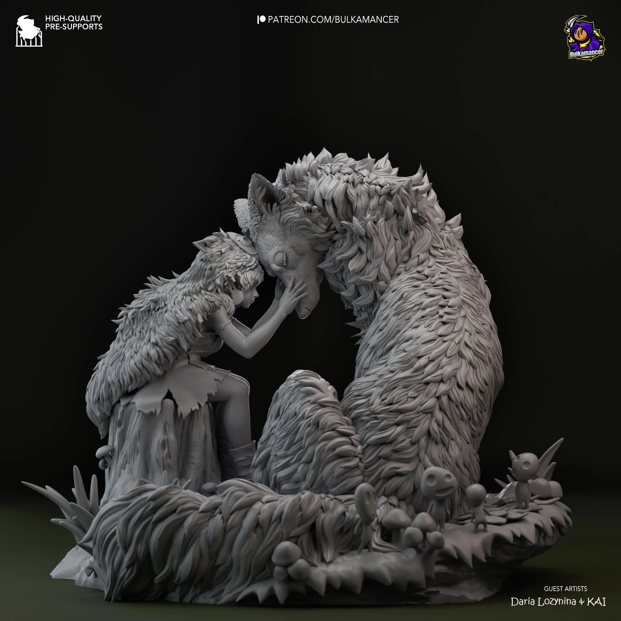 Princess Mononoke San Action Figure