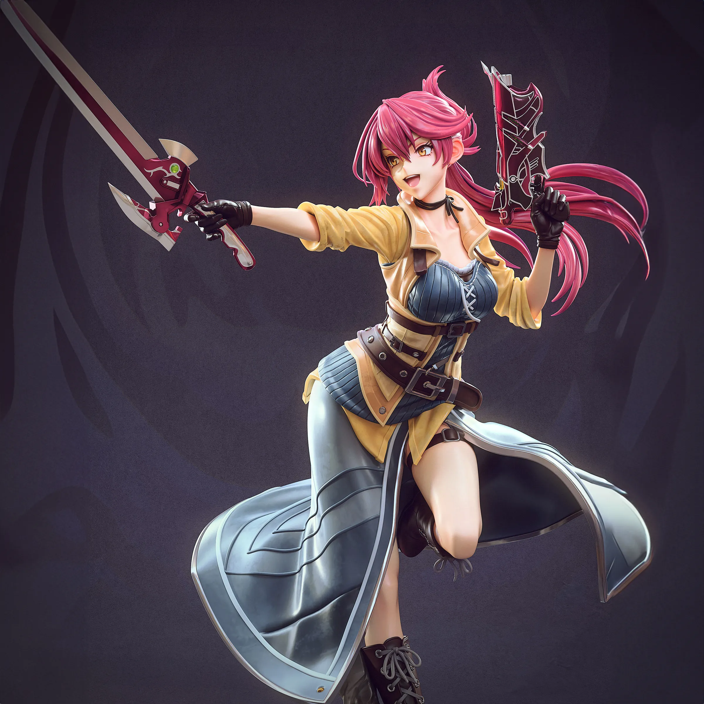 trails of cold steel sara valestine action figure