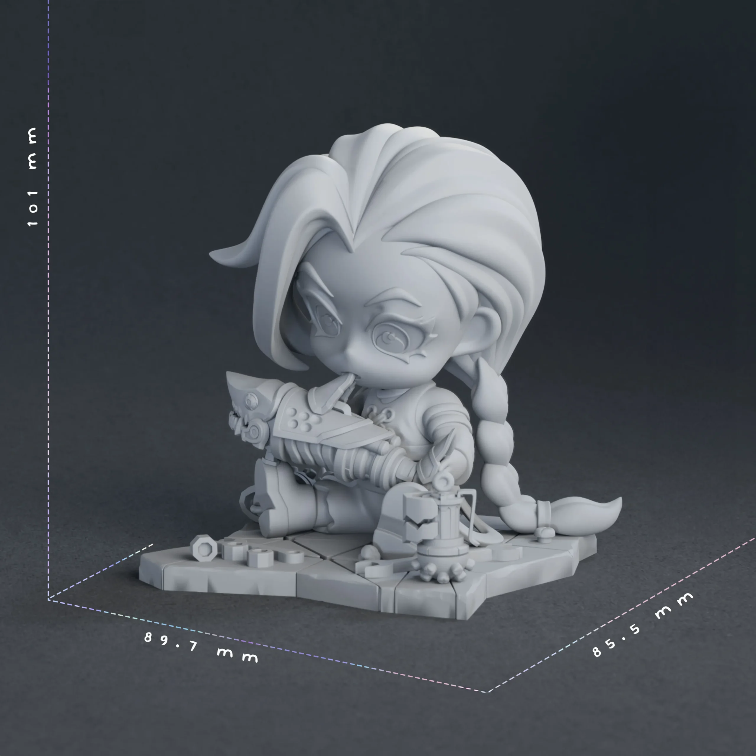 chibi jinx figure