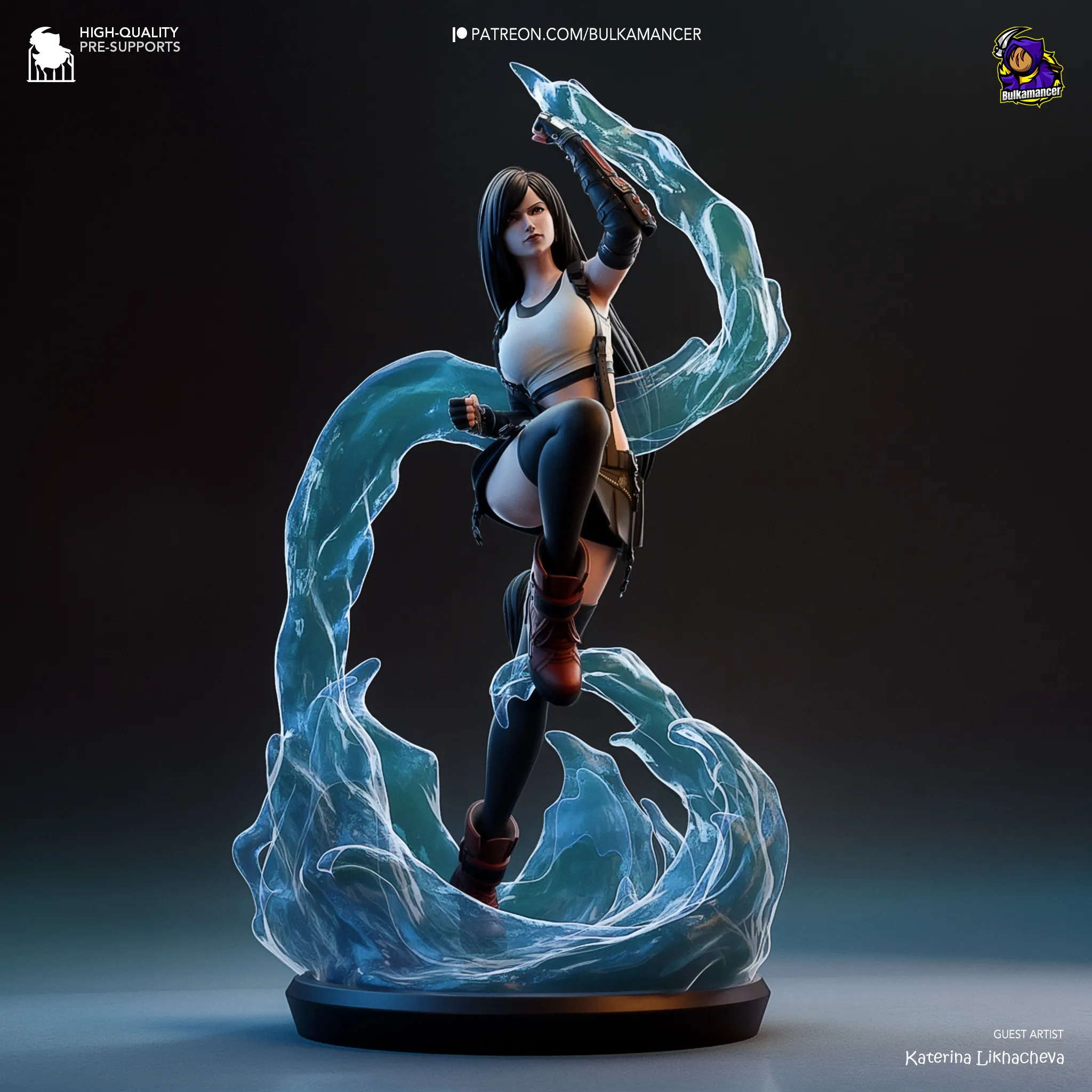 Final Fantasy VII Tifa Lockhart Action Figure
