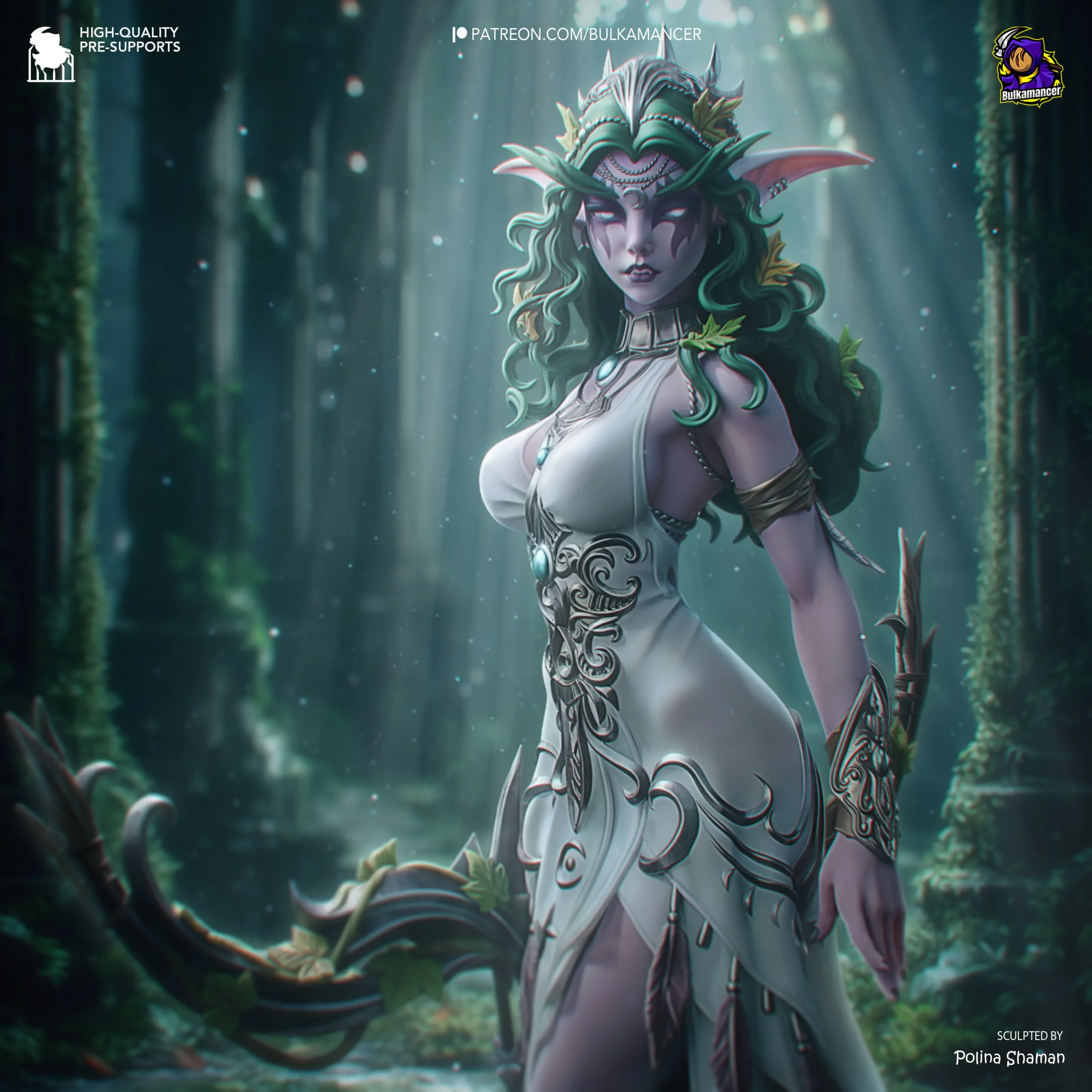 world of warcraft tyrande whisperwind figure