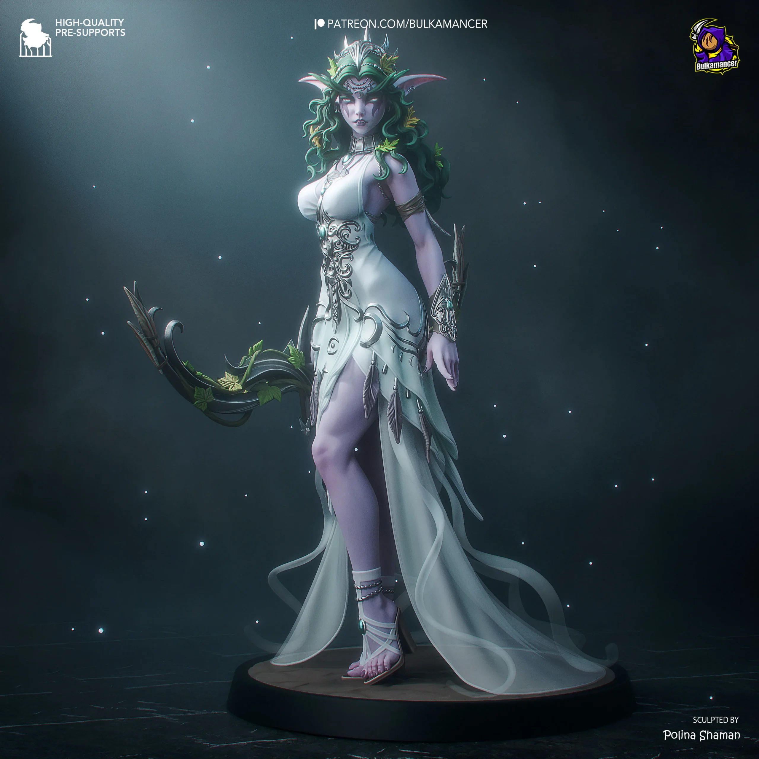 world of warcraft tyrande whisperwind figure