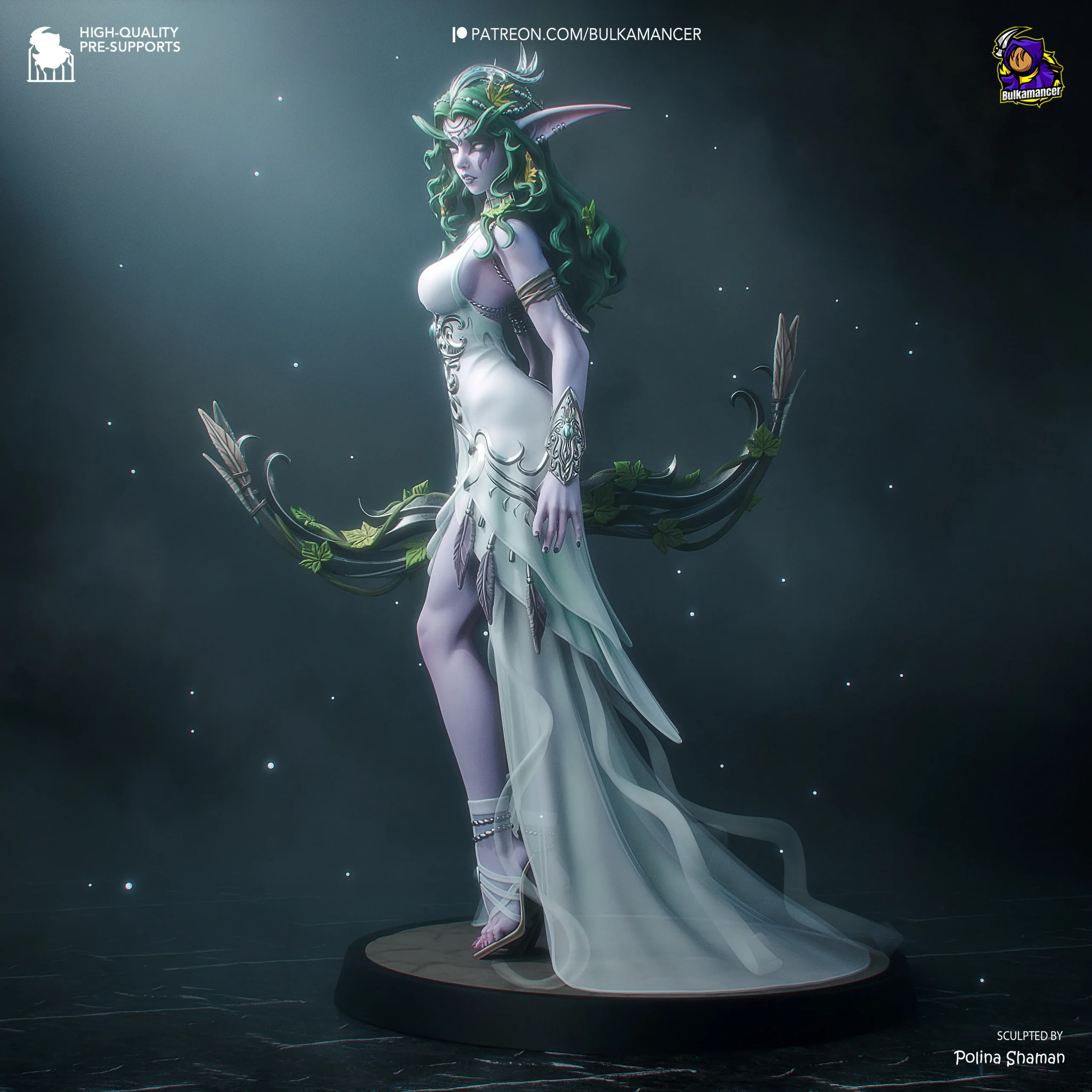 world of warcraft tyrande whisperwind figure