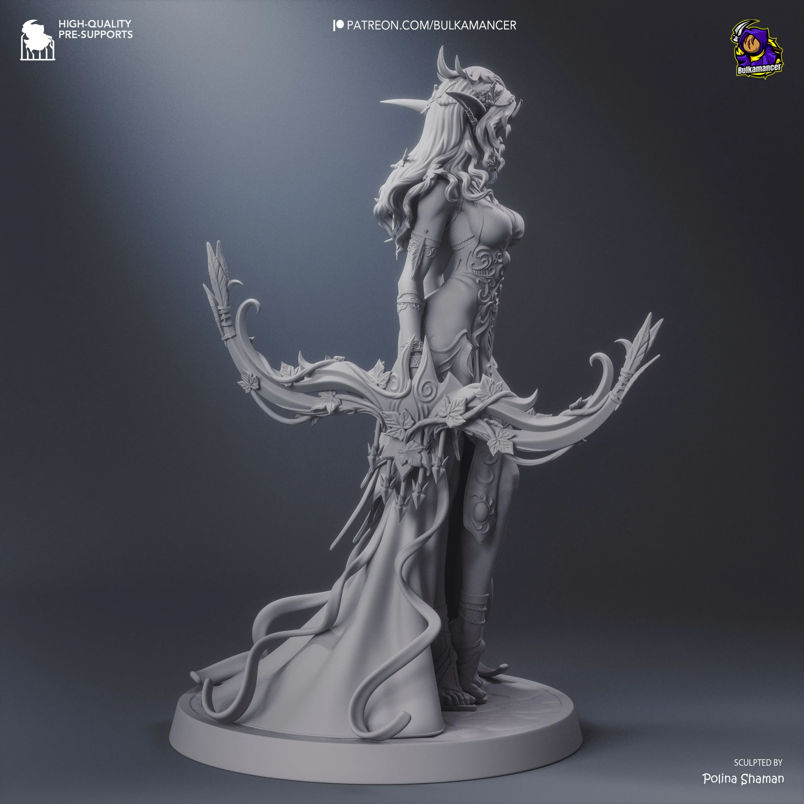 world of warcraft tyrande whisperwind figure