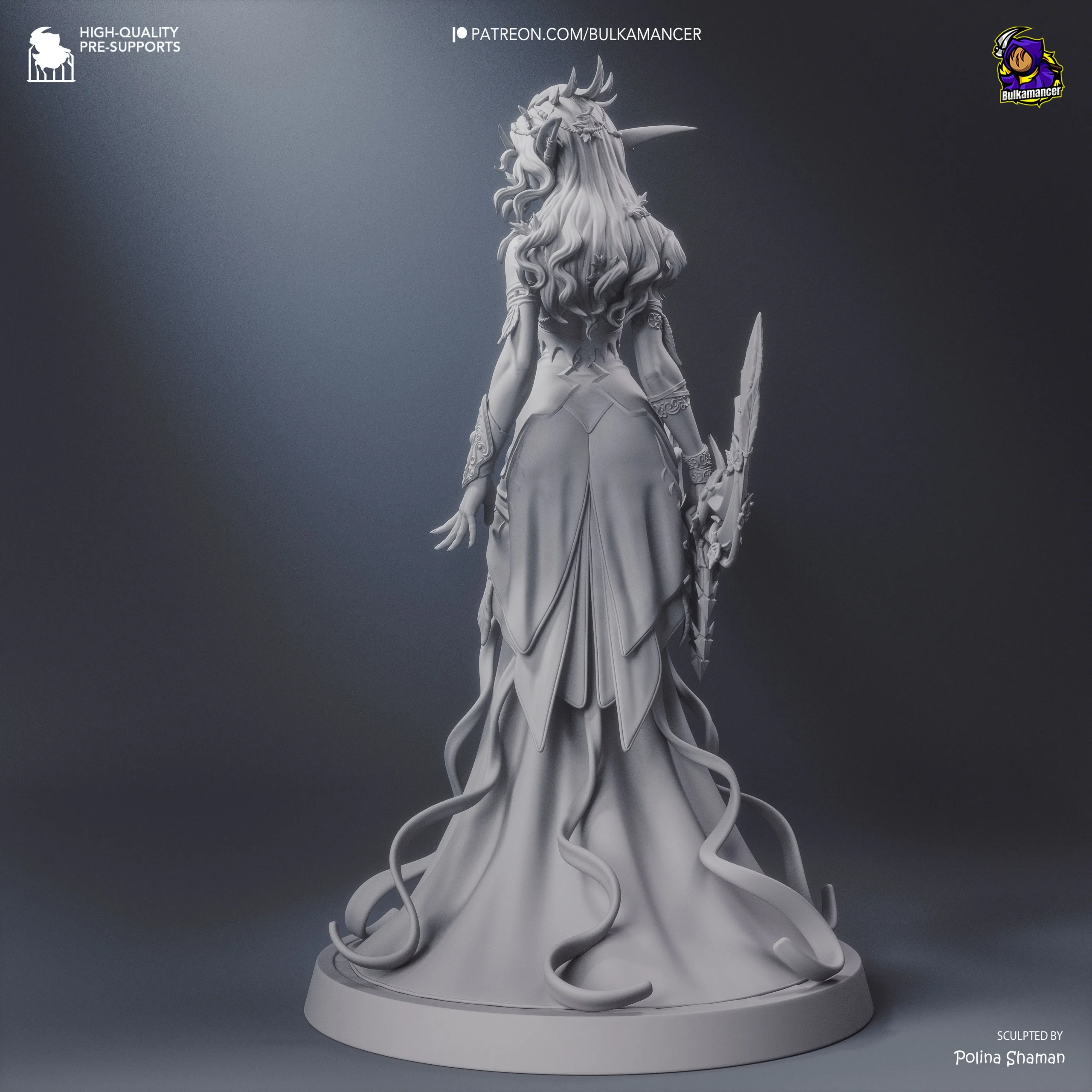 world of warcraft tyrande whisperwind figure