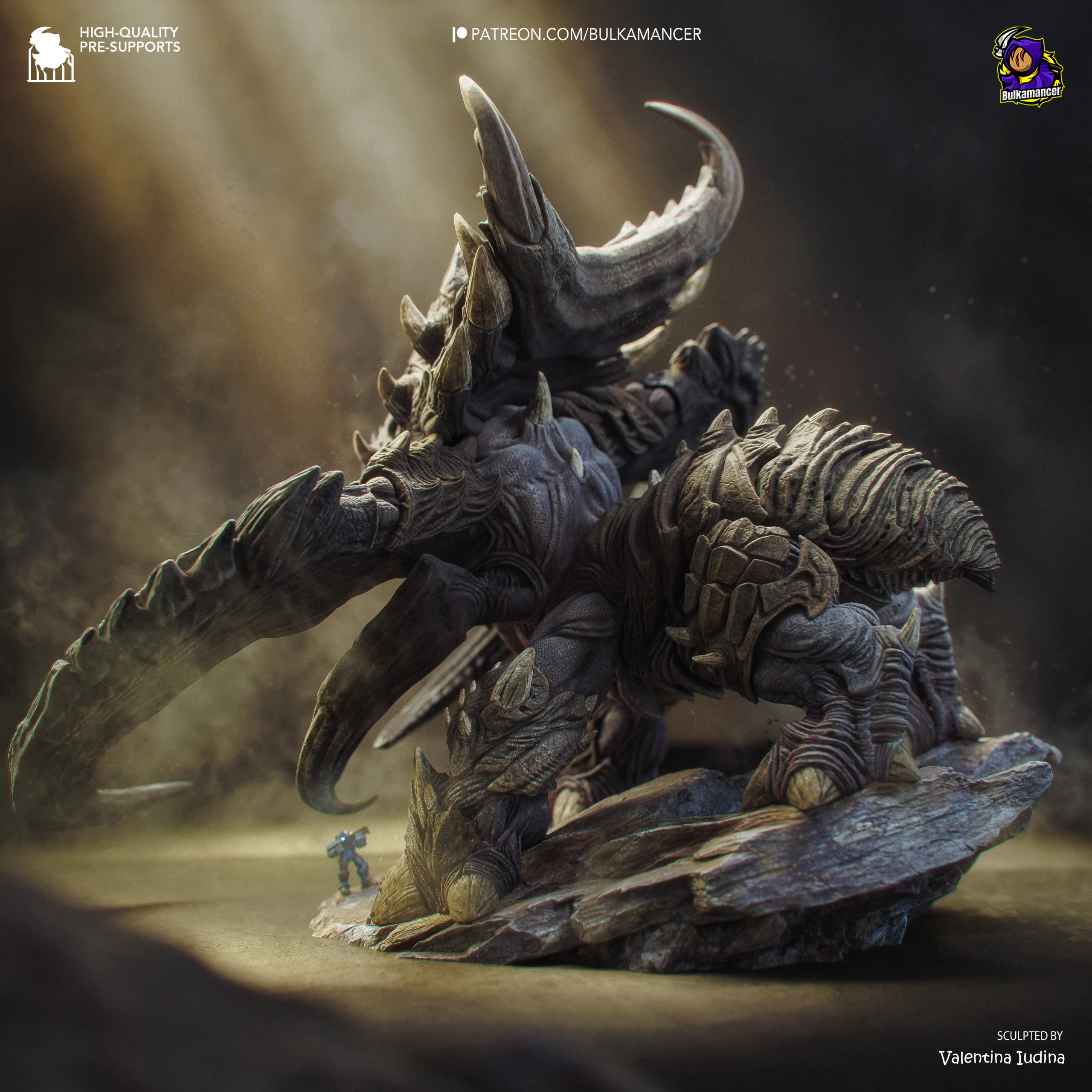 starcraft ultralisk statue
