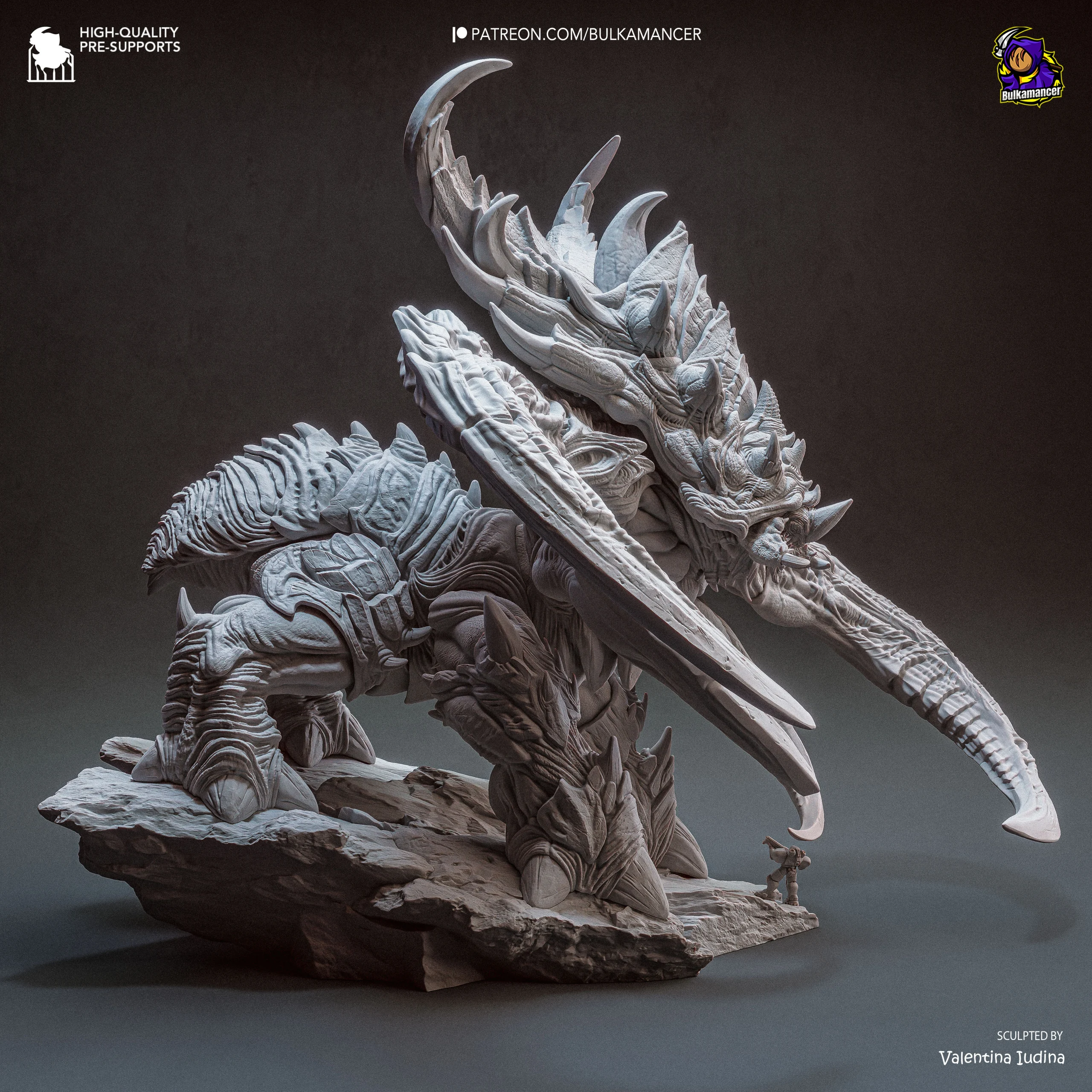 starcraft ultralisk statue
