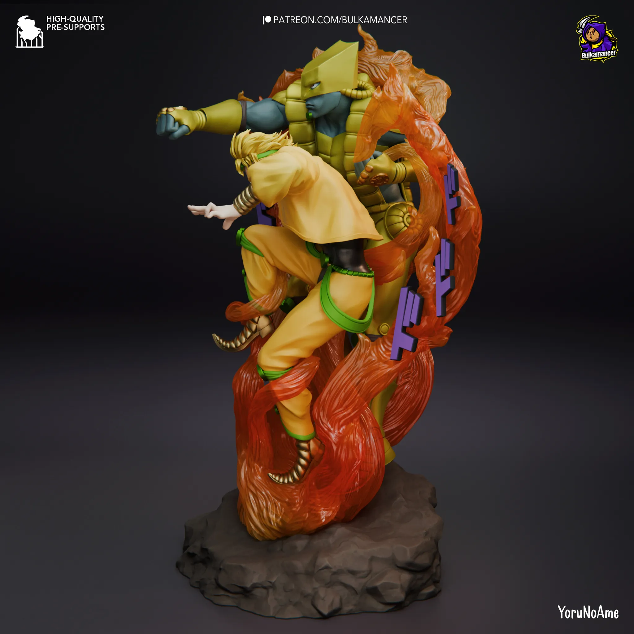 JoJo's Bizarre Adventure Dio and The World Action Figure