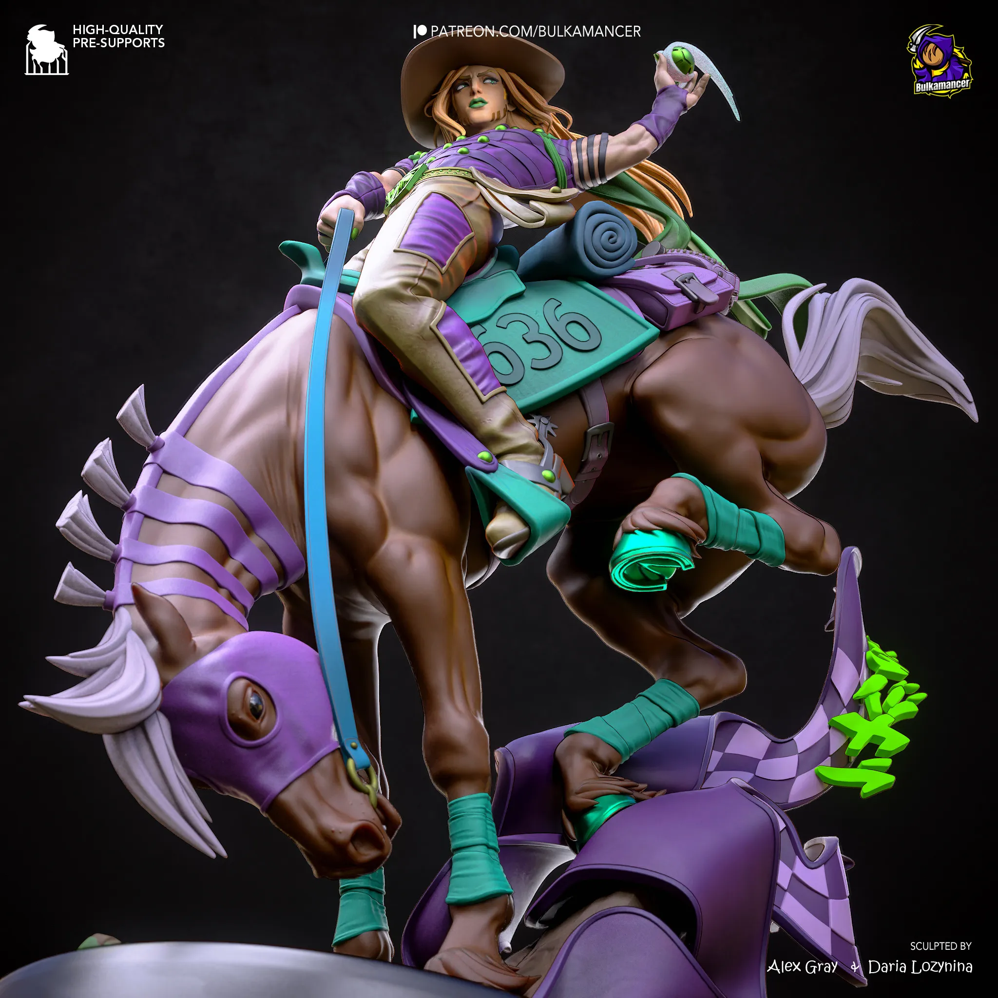 JoJo's Bizarre Adventure: Steel Ball Run Gyro Action Figure