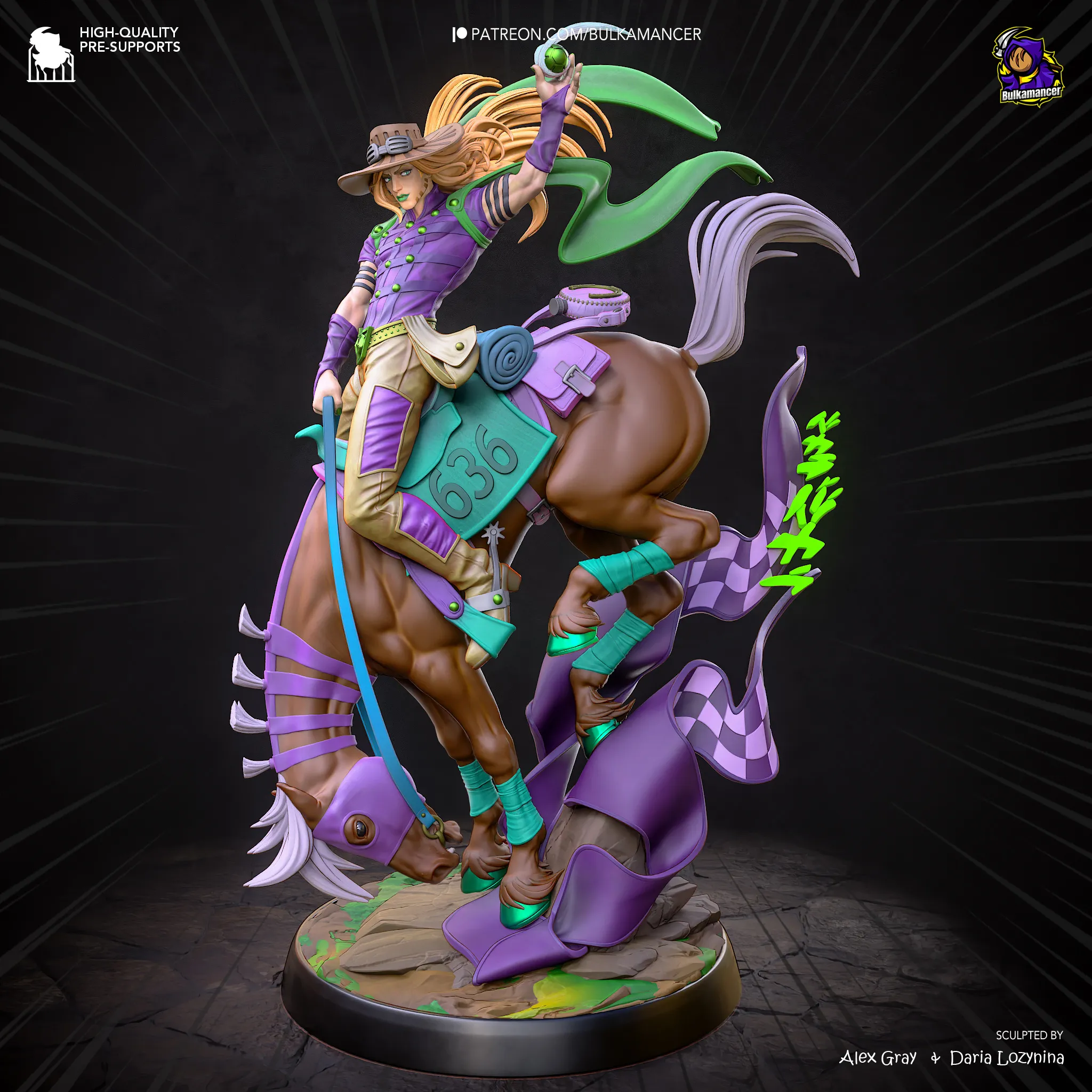 JoJo's Bizarre Adventure: Steel Ball Run Gyro Action Figure