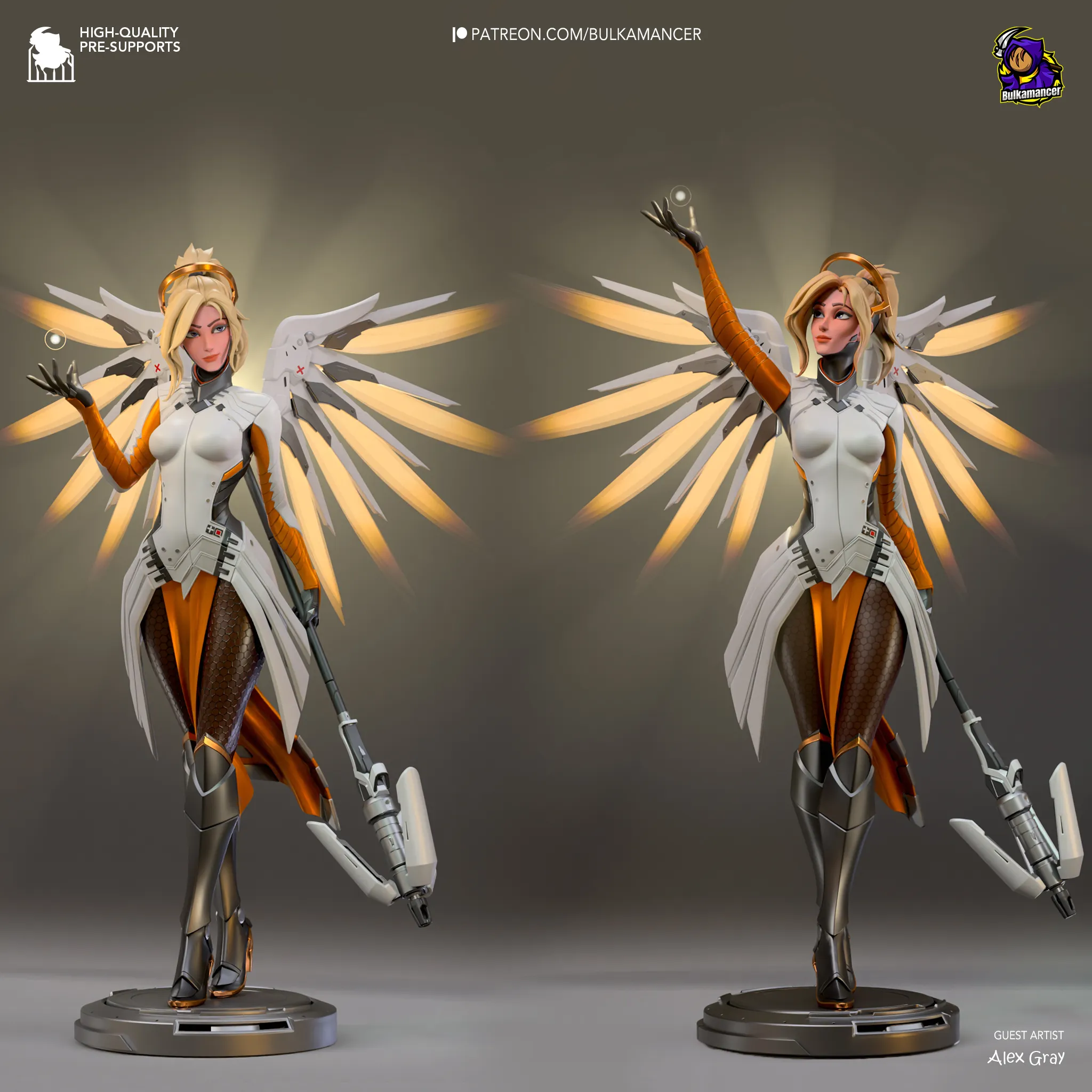 Overwatch Mercy Action Figure