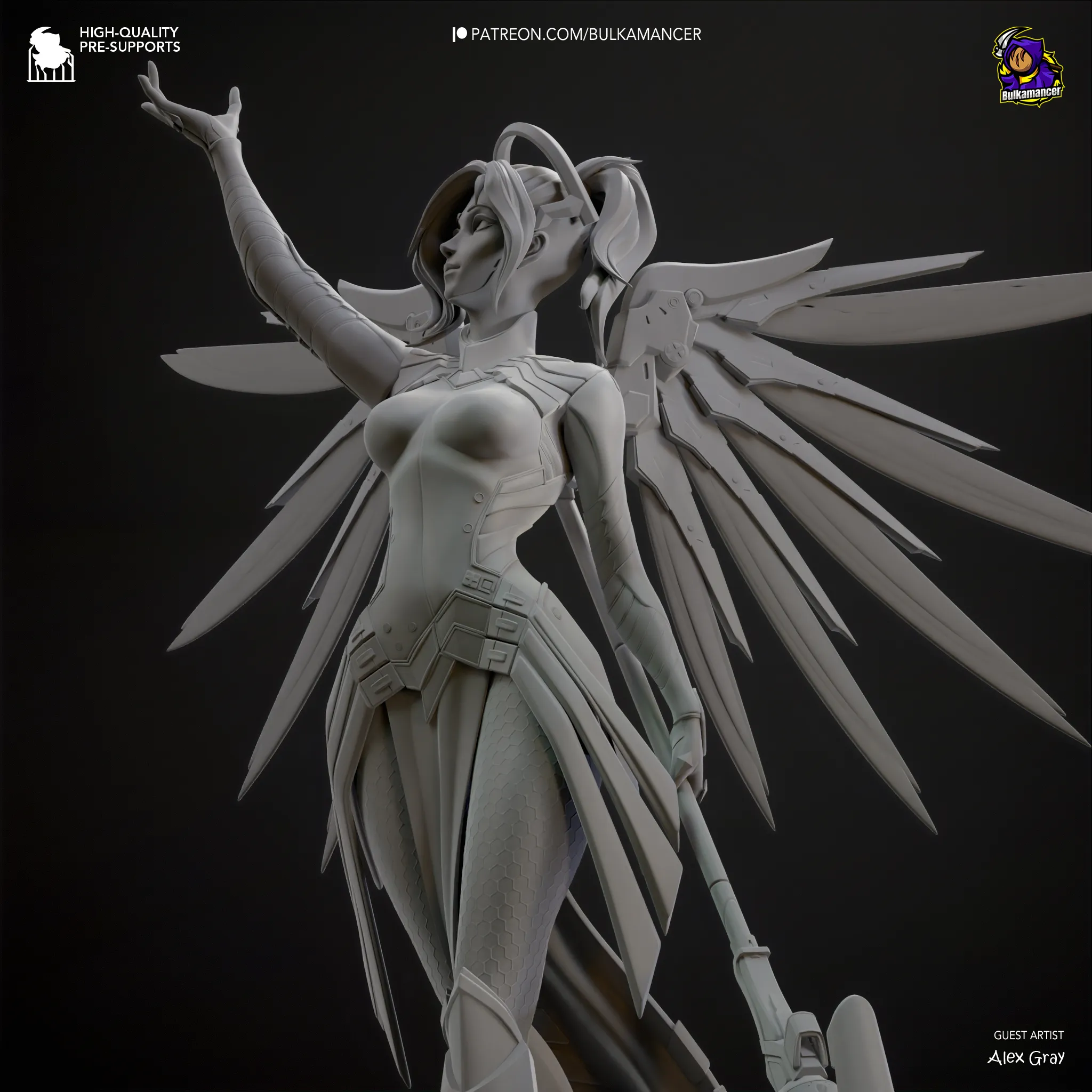 Overwatch Mercy Action Figure