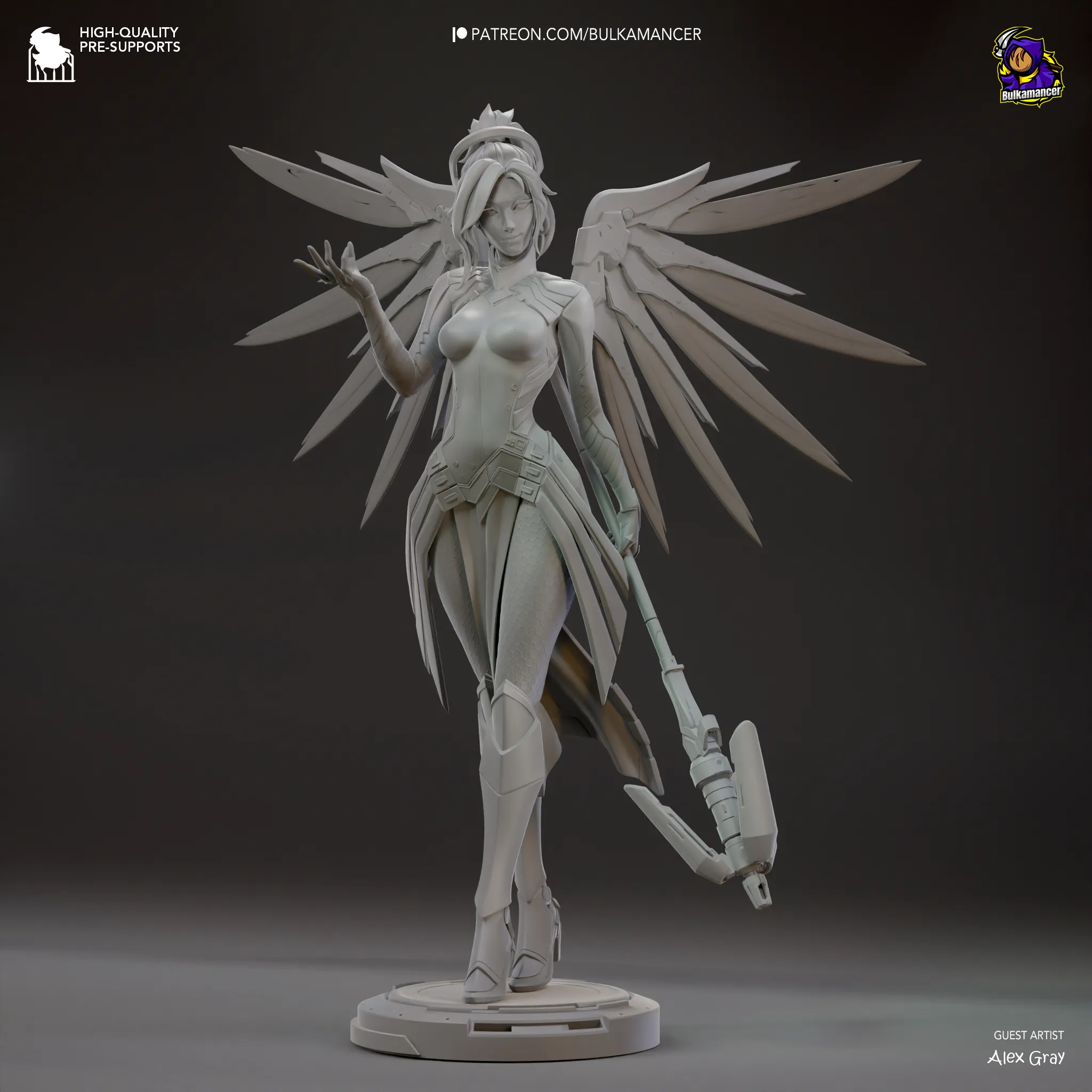 Overwatch Mercy Action Figure