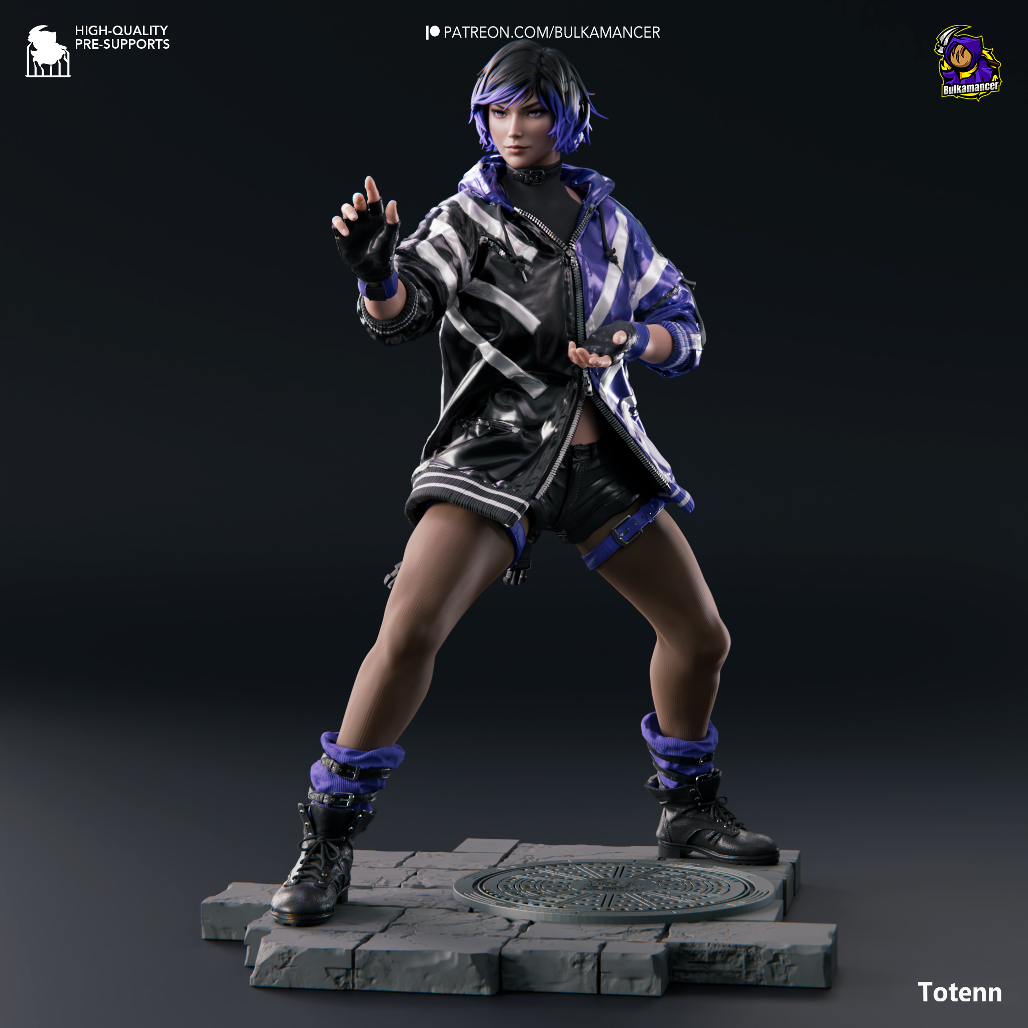 Tekken 8 – Reina Action Figure