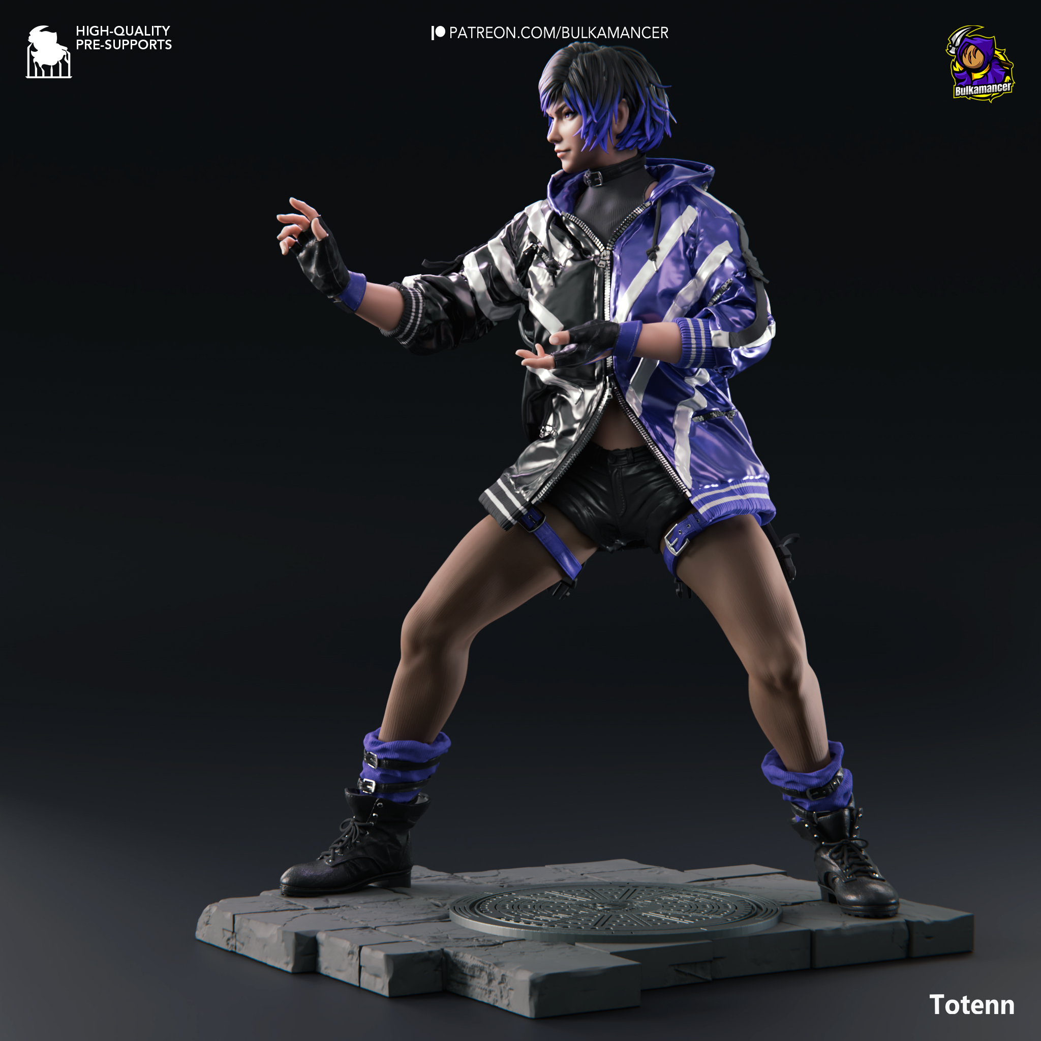 Tekken 8 – Reina Action Figure