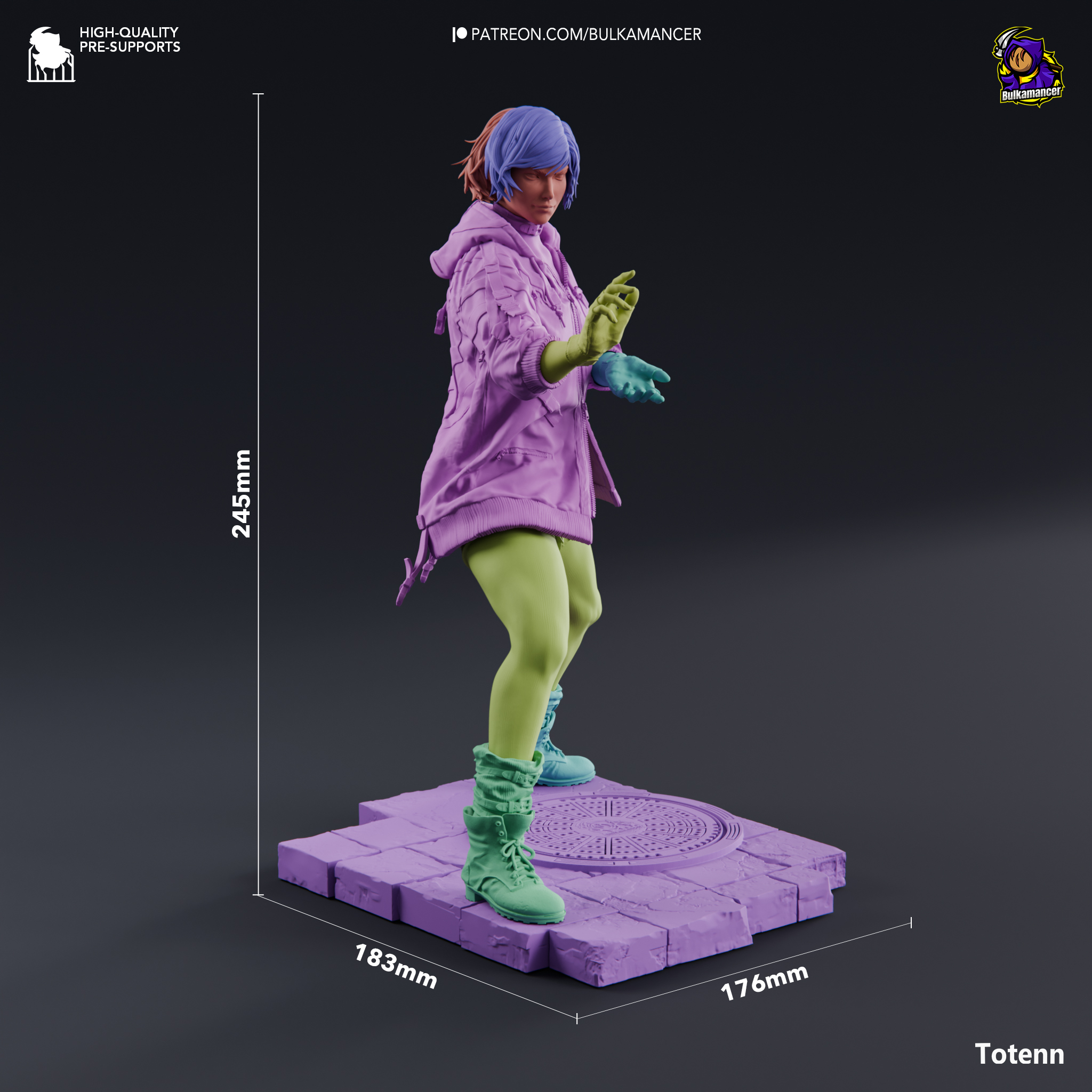 Tekken 8 – Reina Action Figure