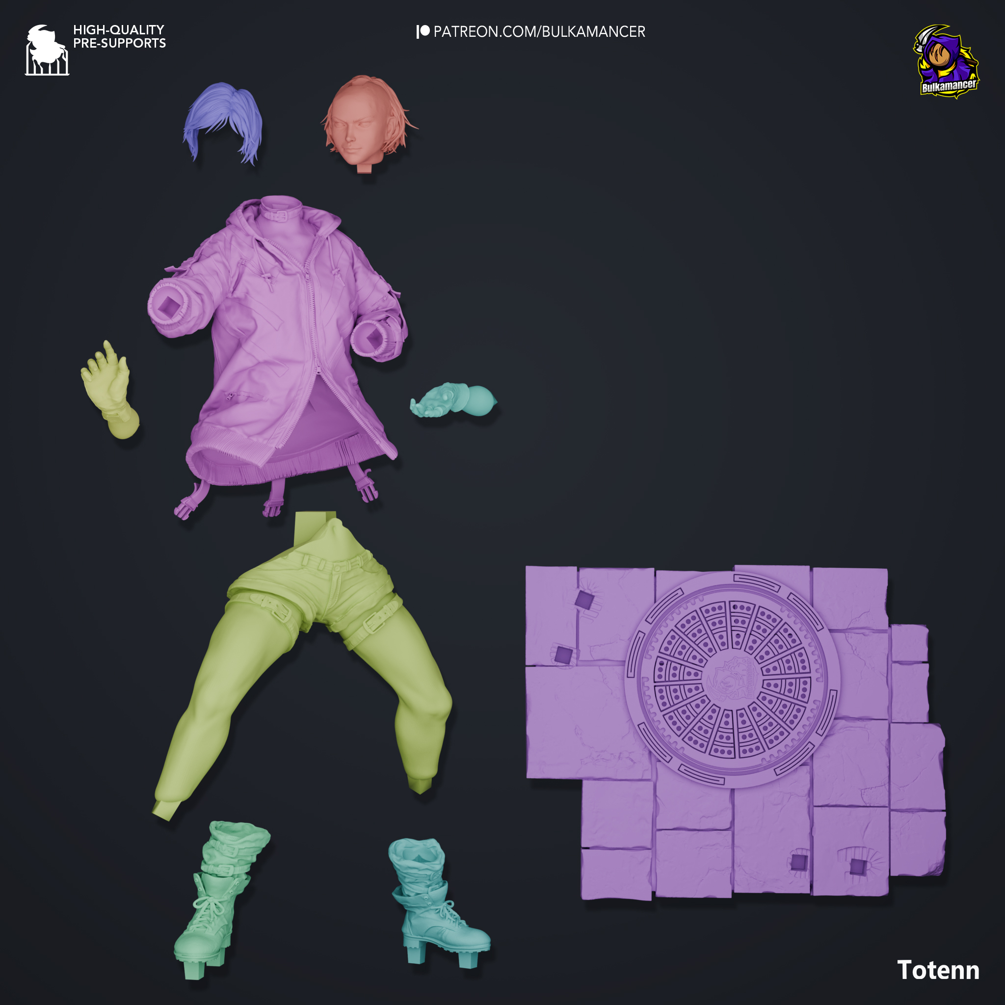 Tekken 8 – Reina Action Figure