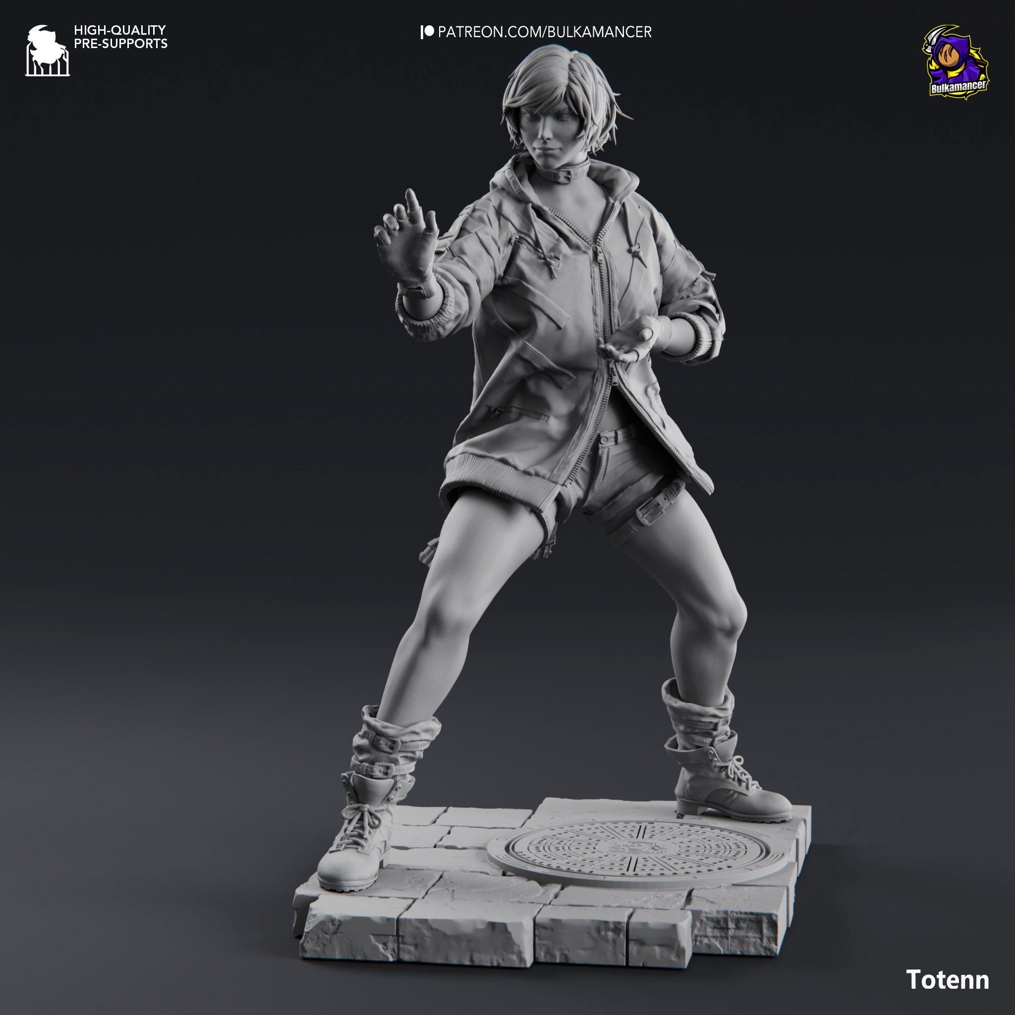 Tekken 8 – Reina Action Figure