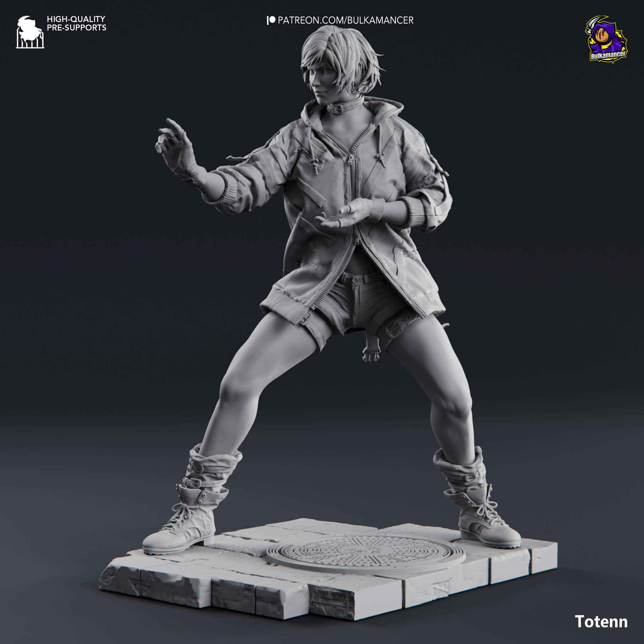 Tekken 8 – Reina Action Figure