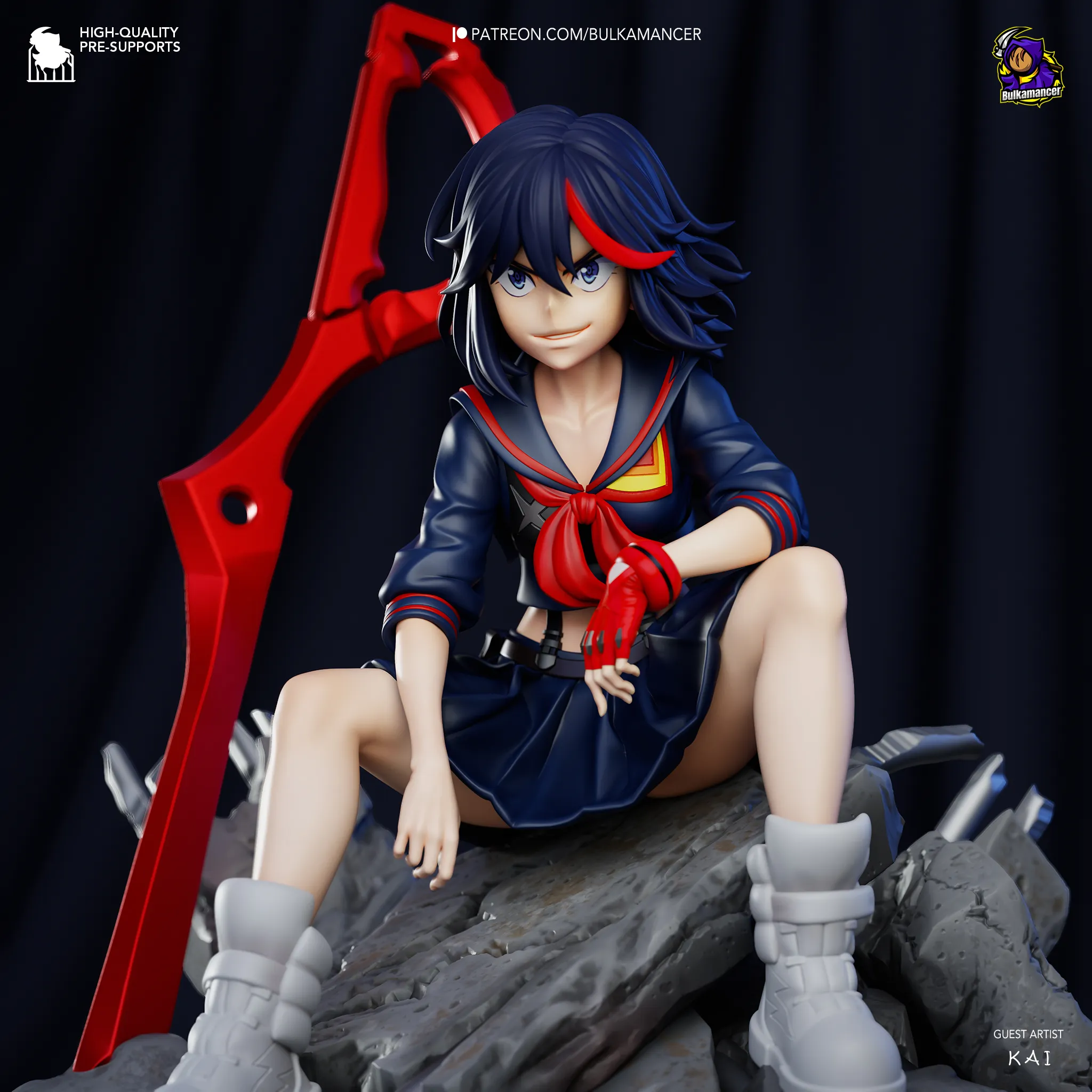 Kill La Kill Ryuko Matoi Action Figure