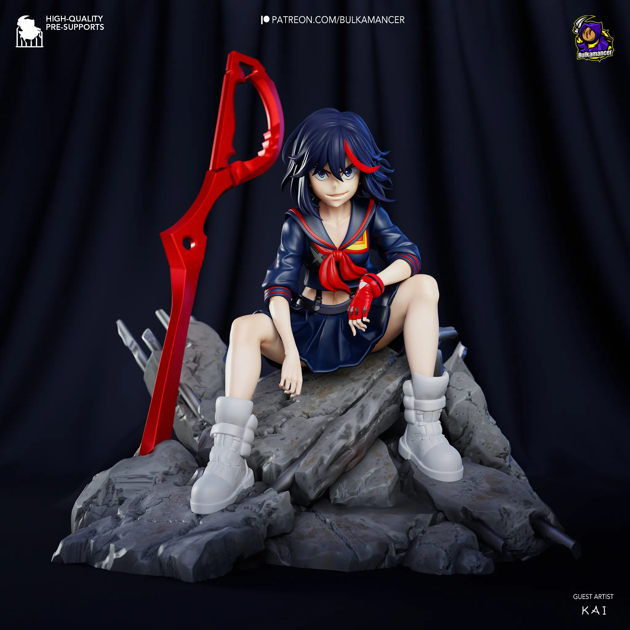 Kill La Kill Ryuko Matoi Action Figure