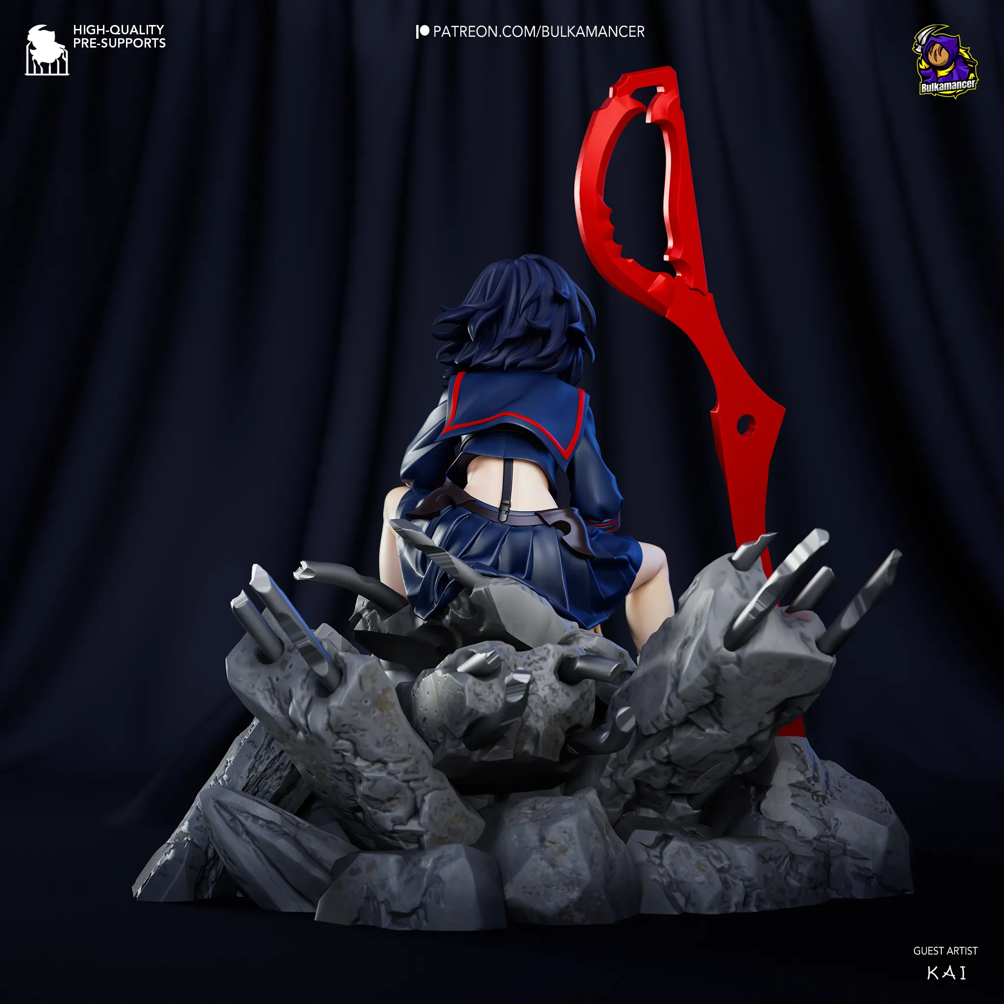 Kill La Kill Ryuko Matoi Action Figure