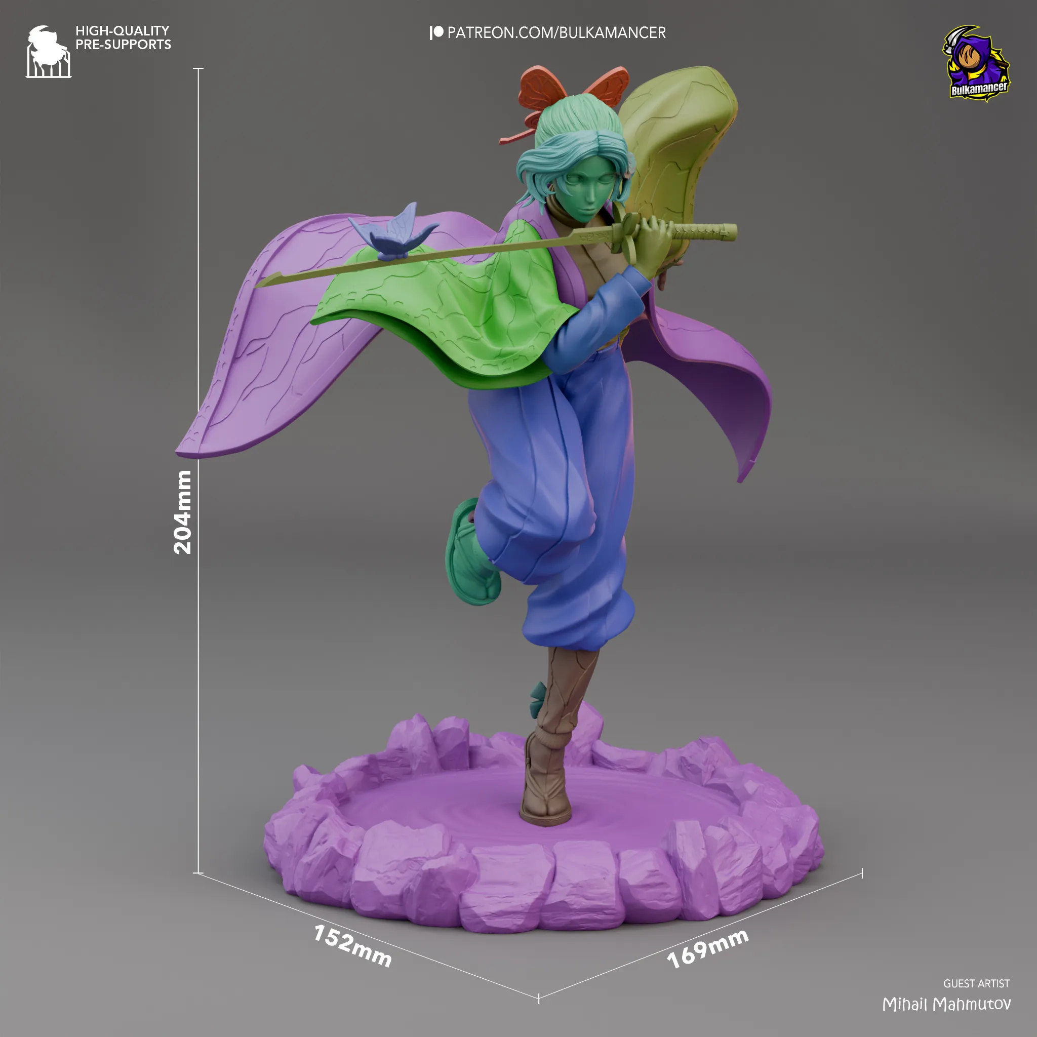 Demon Slayer Shinobu Kocho Action Figure
