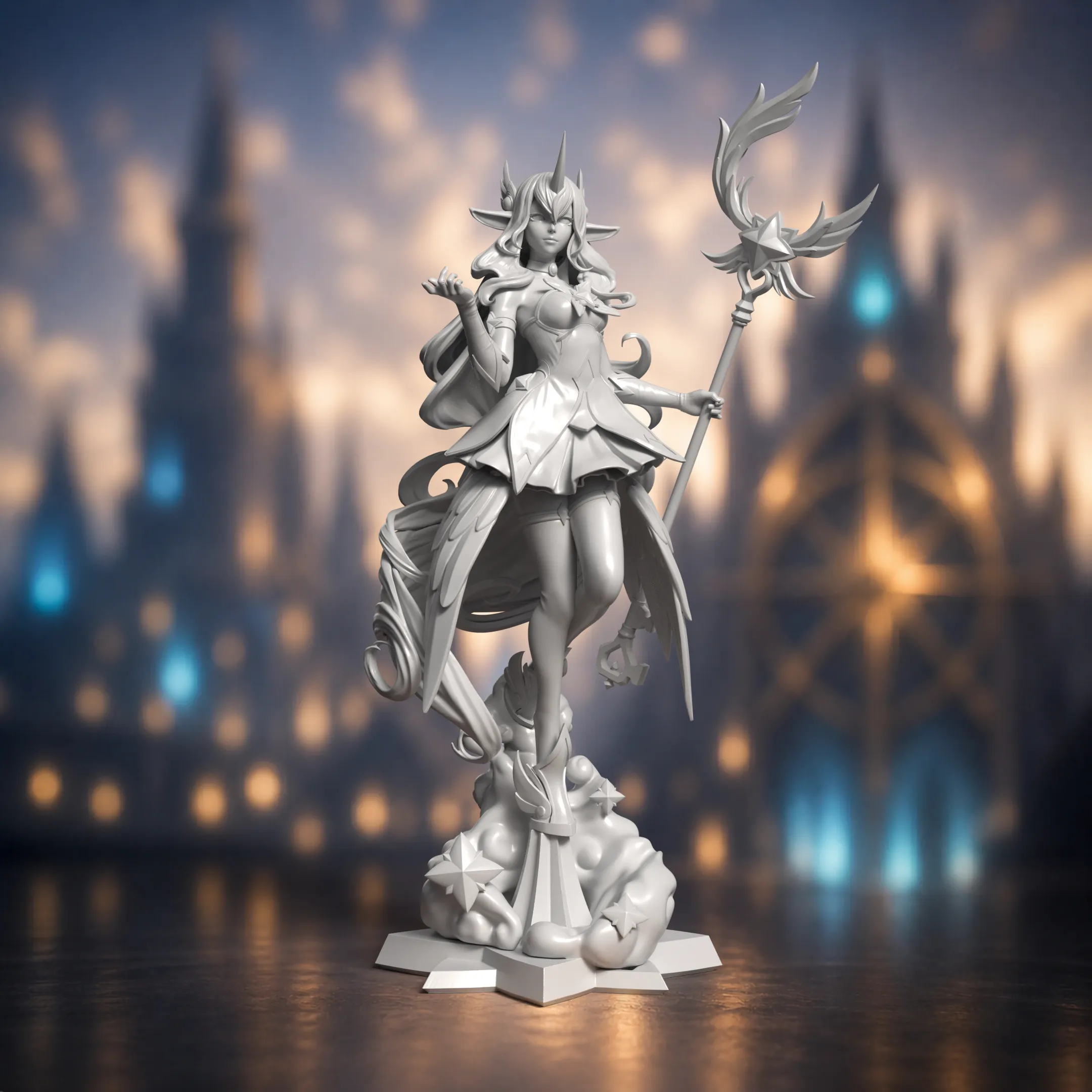 league of legends Star Guardian Soraka Figure