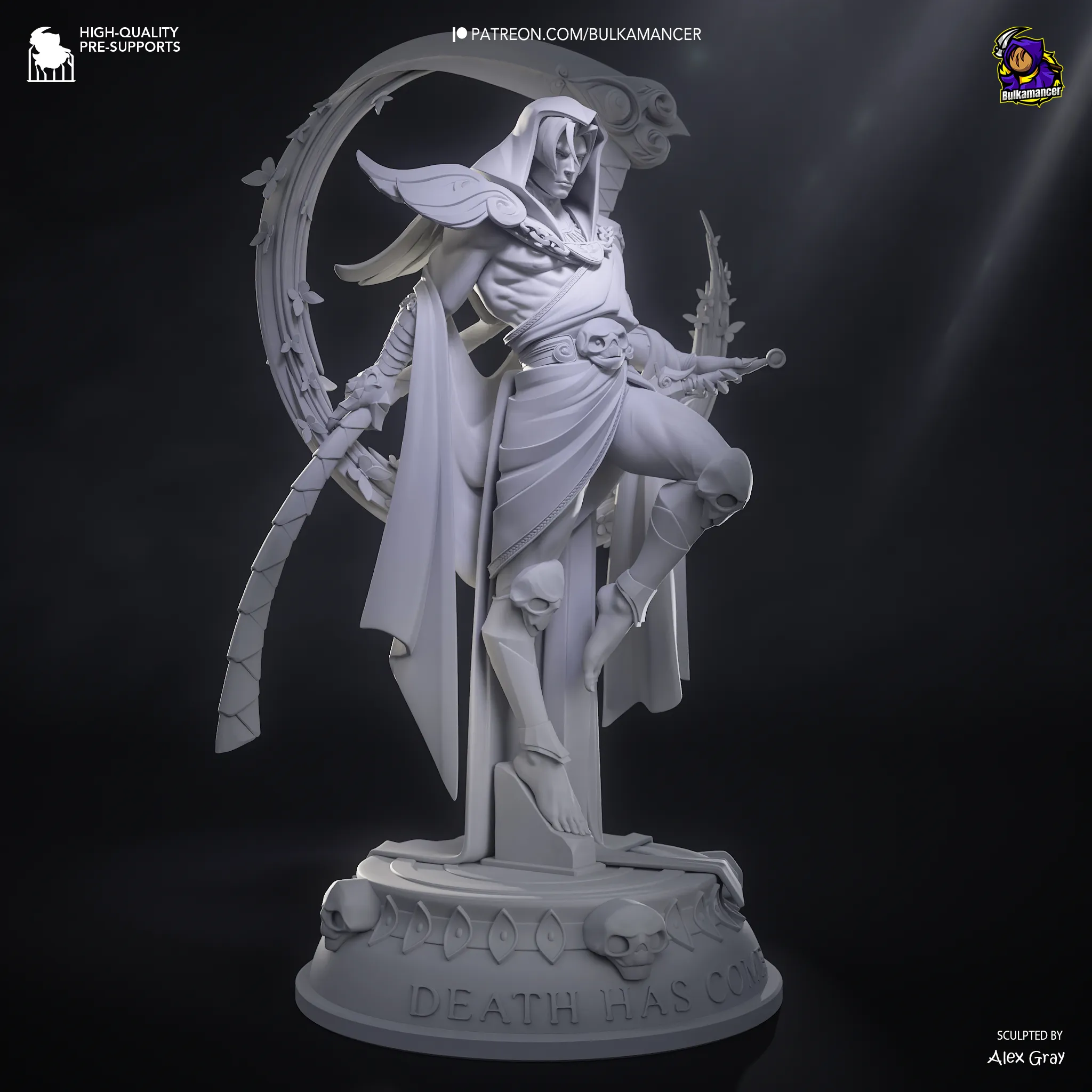 Thanatos Hades Action Figure Resin Garage Kit