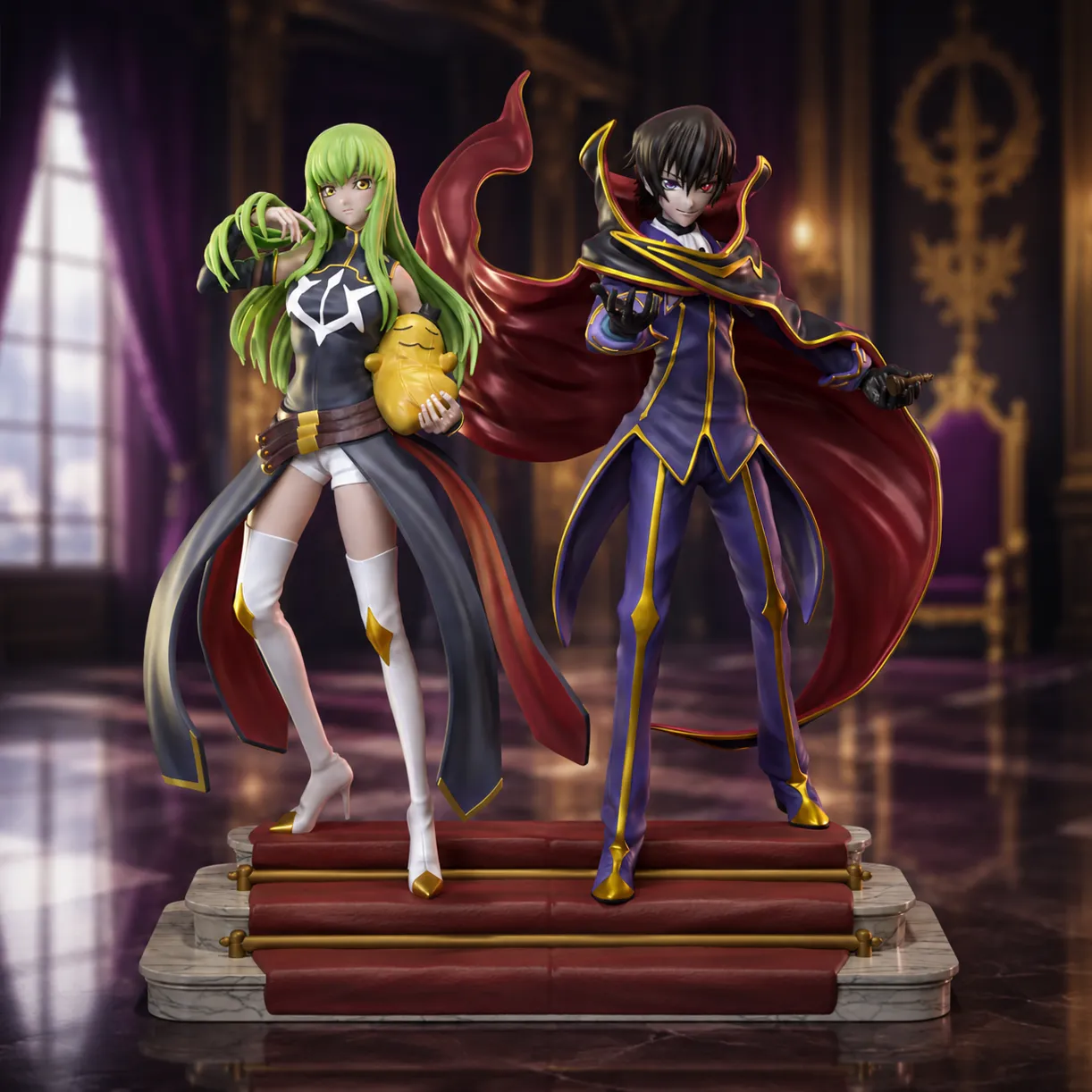 Code Geass – Lelouch & C.C. Diorama - Image 2