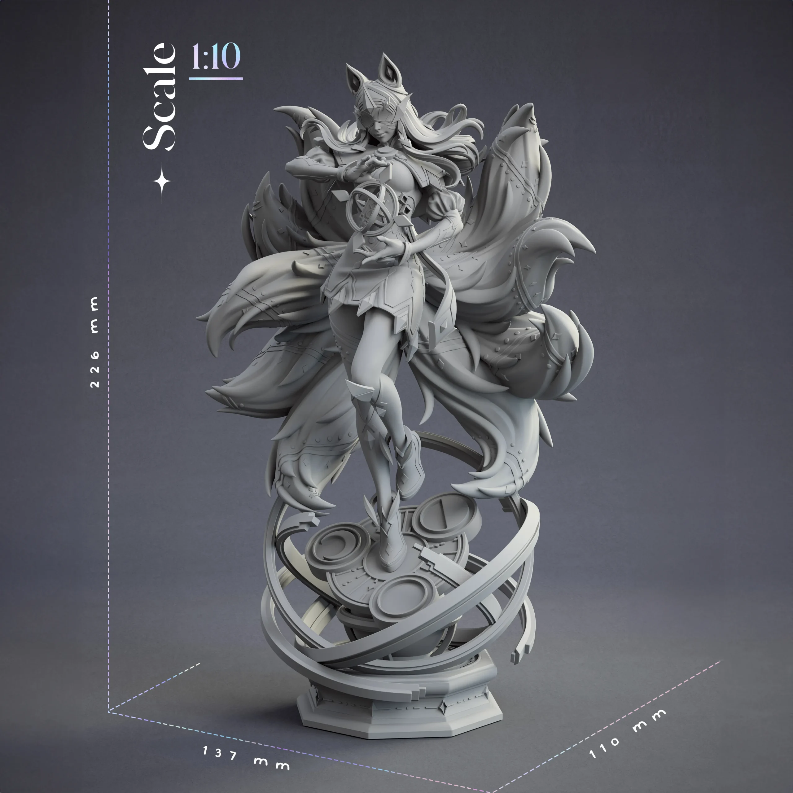 League of Legends – Arcana Ahri Action Figure