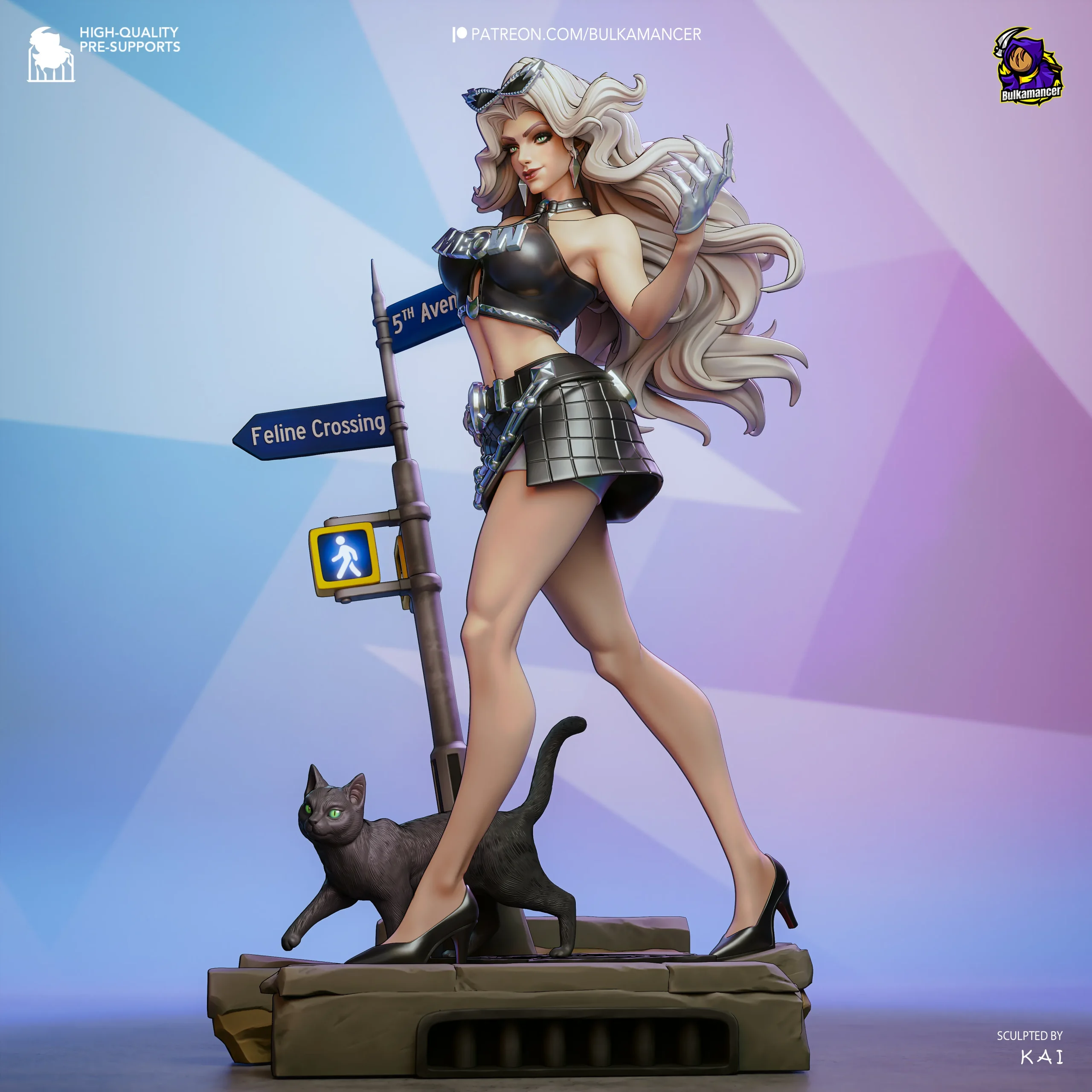 Marvel Rivals – Black Cat Action Figure