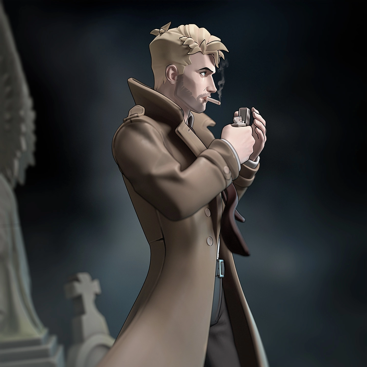 Constantine: City of Demons – John Constantine Action Figure - Image 3