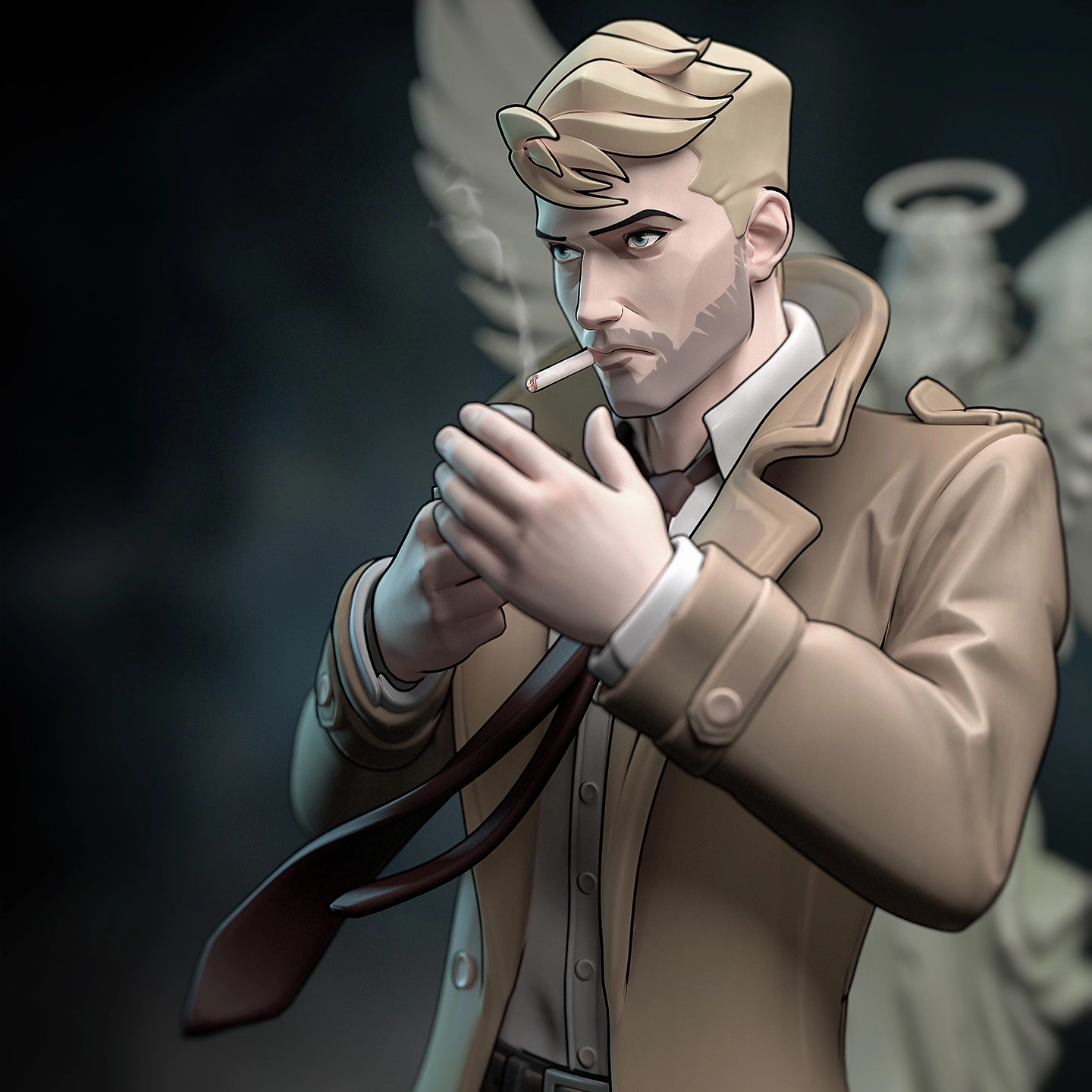Constantine: City of Demons – John Constantine Action Figure