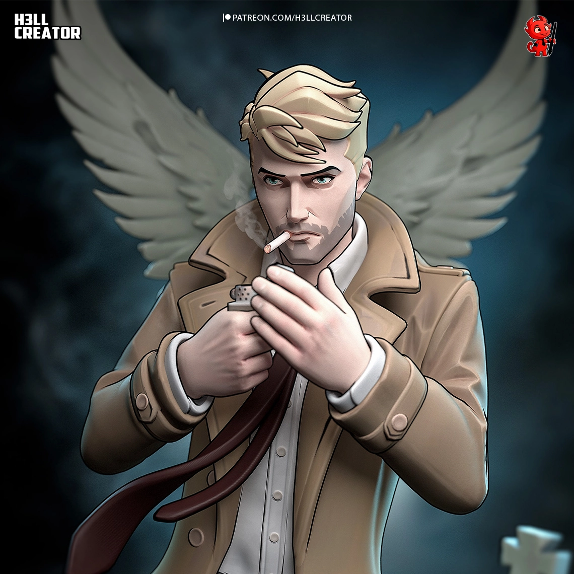 Constantine: City of Demons – John Constantine Action Figure