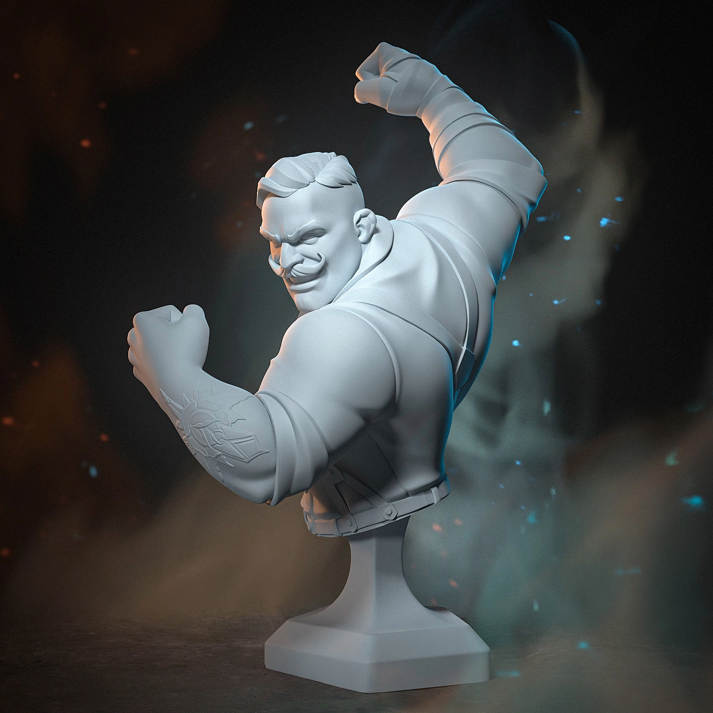 Dispatch Punch Up Action figure