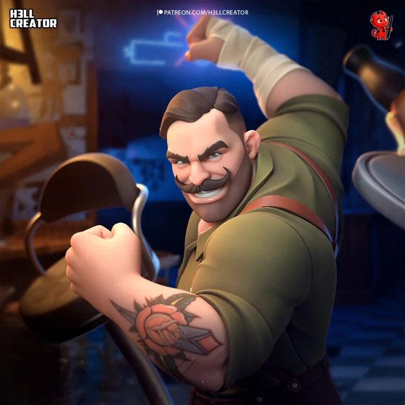 dispatch-punch-up-action-figure