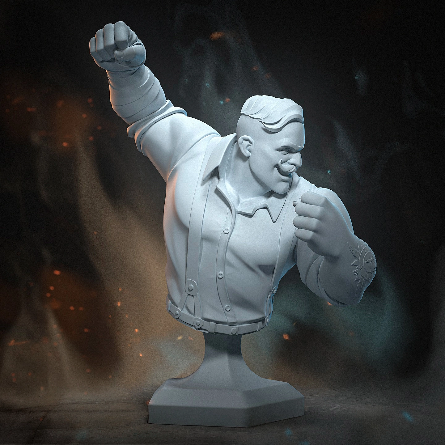 Dispatch Punch Up Action figure