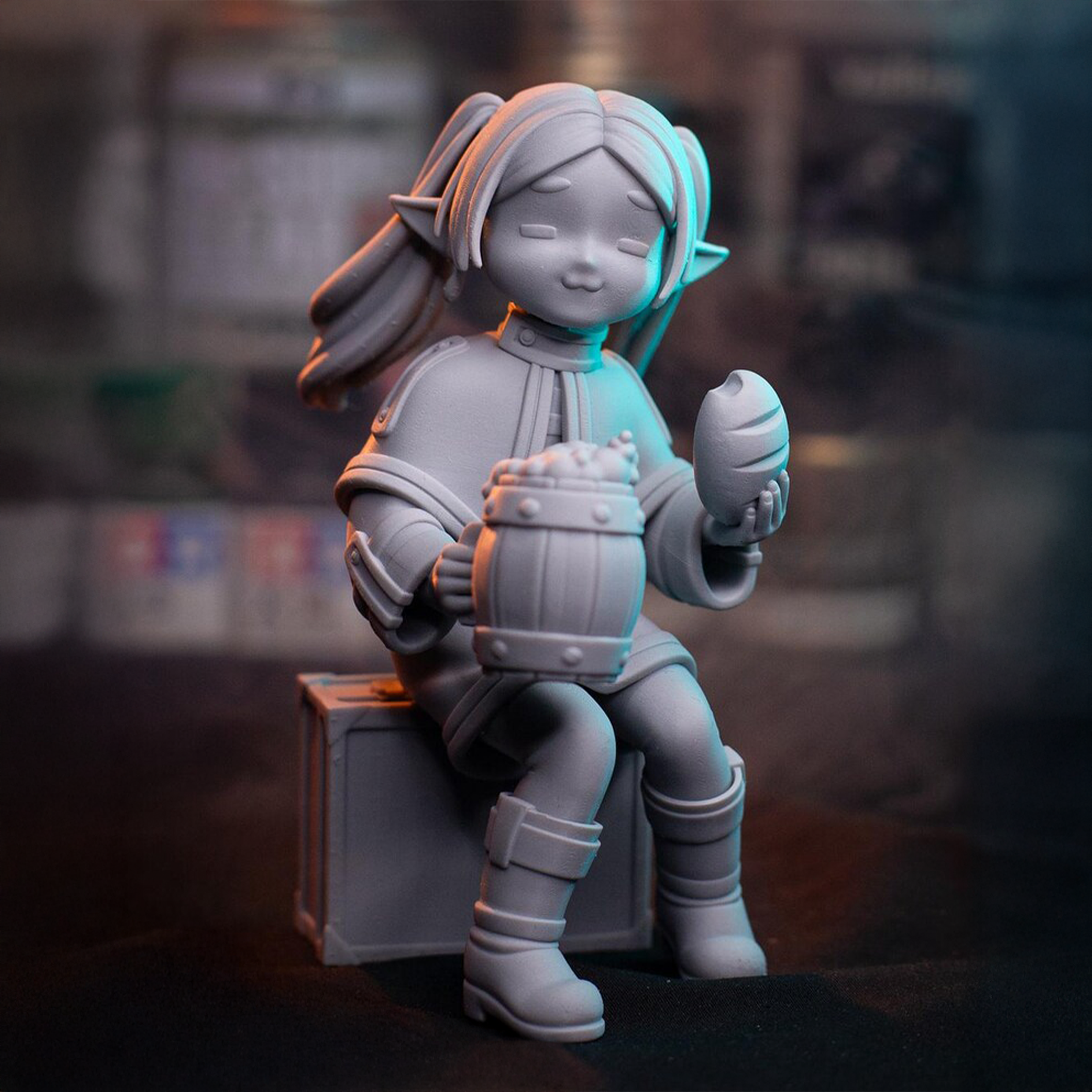 Frieren Chibi Action FIgure