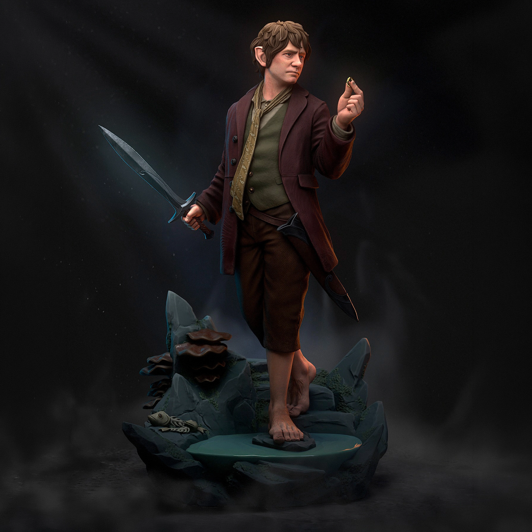 The Hobit Bilbo Baggins action figure