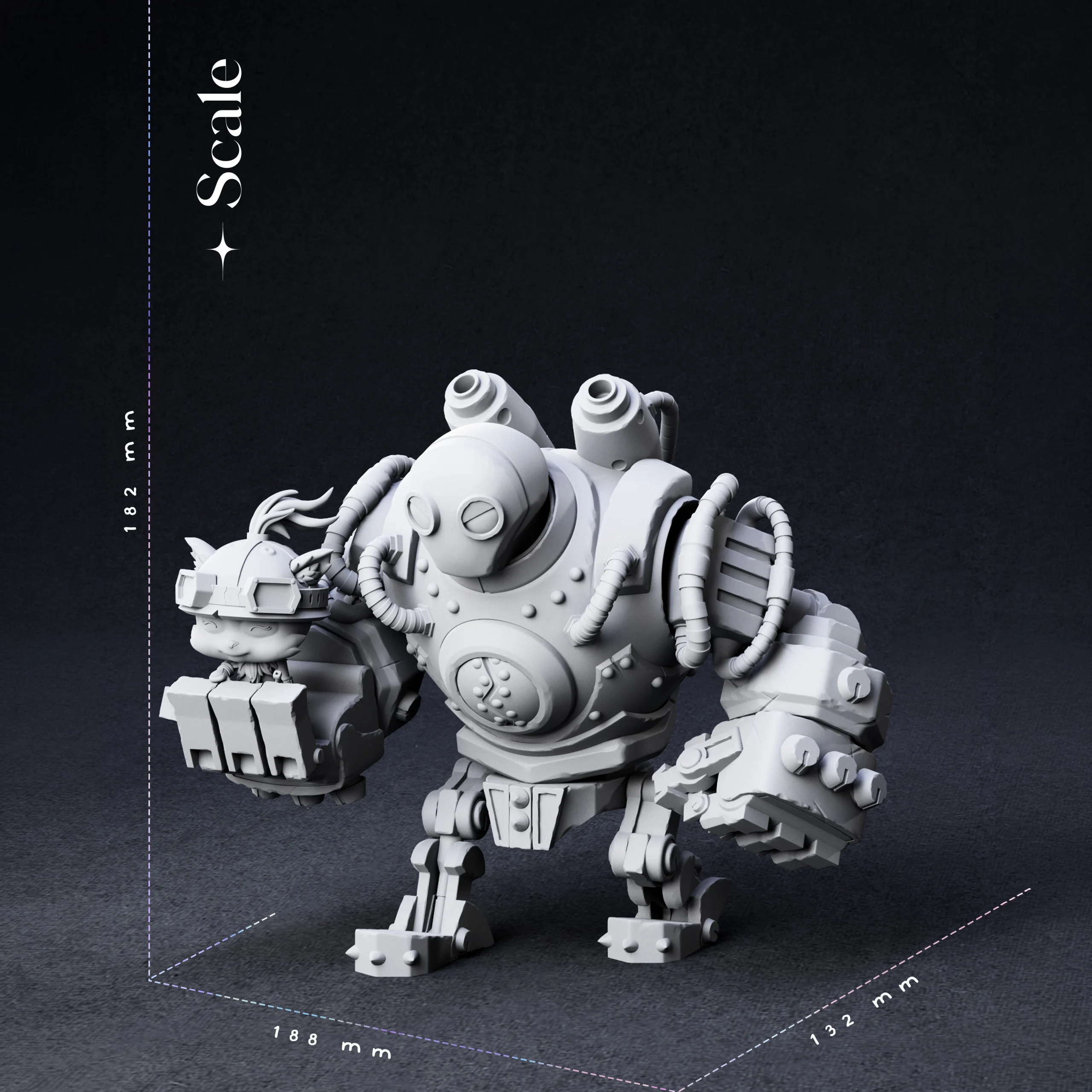 League of Legends - Blitzcrank Action figure
