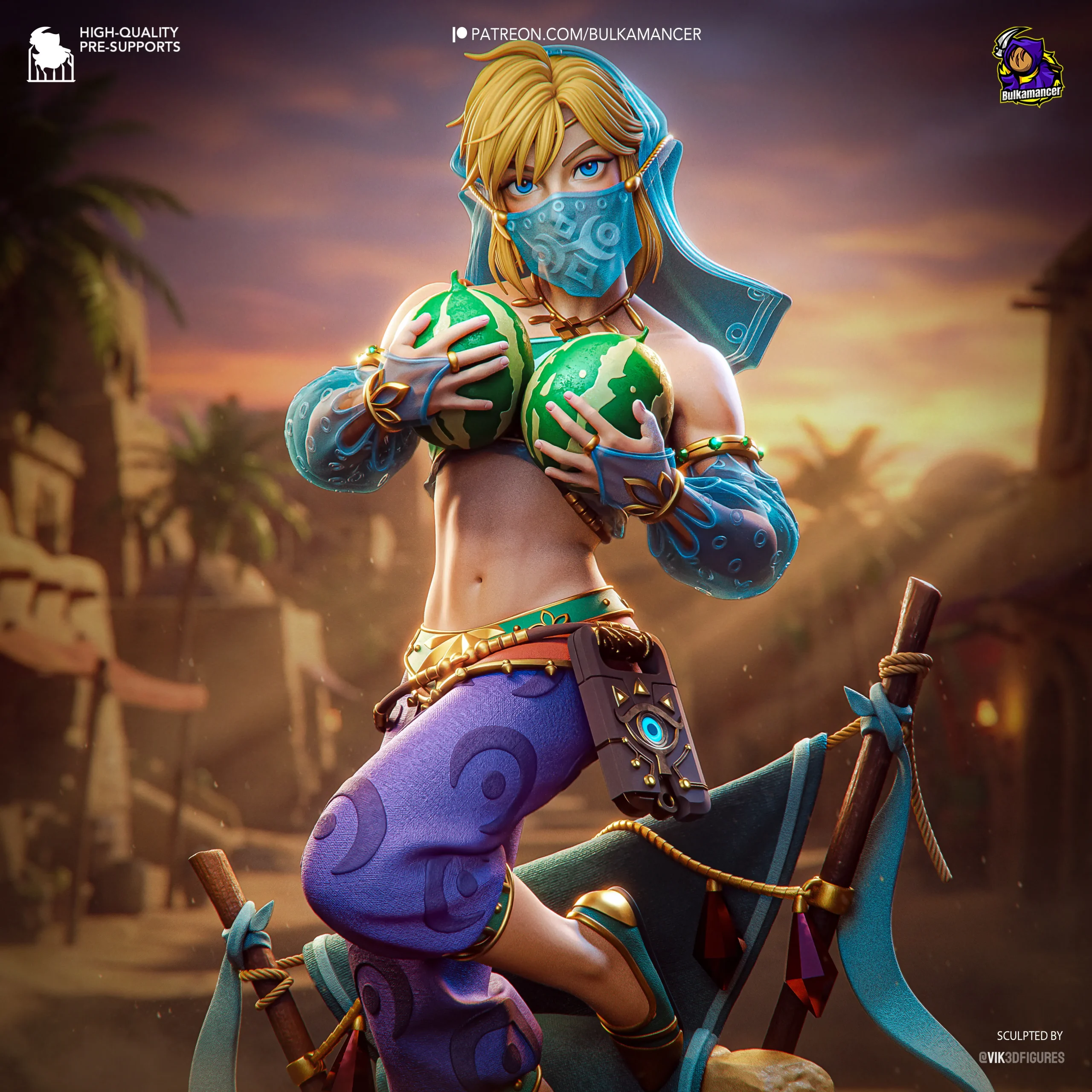 The Legend of Zelda – Gerudo Link Action Figure