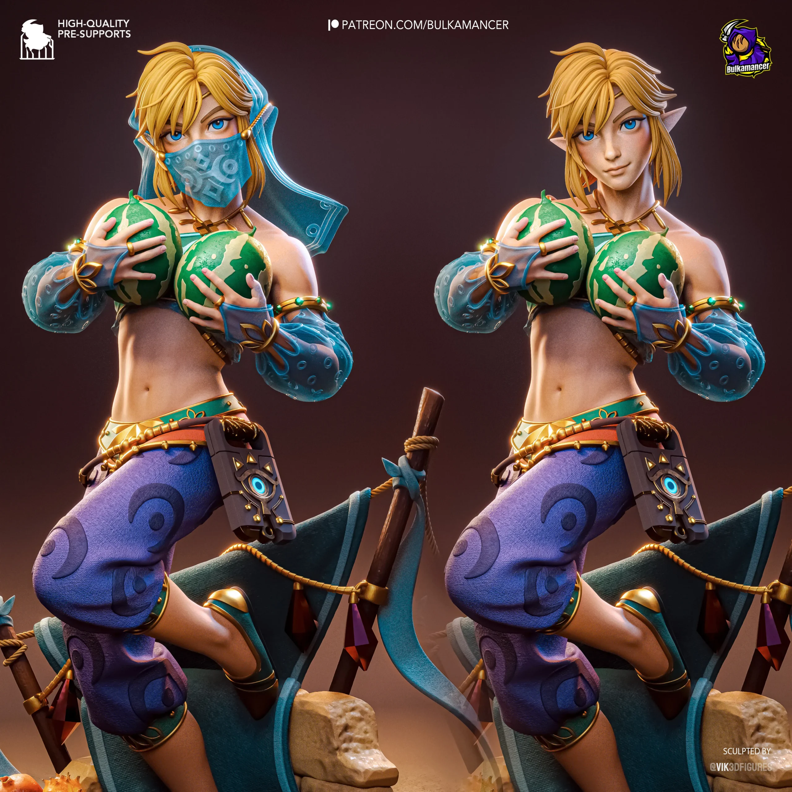 The Legend of Zelda – Gerudo Link Action Figure