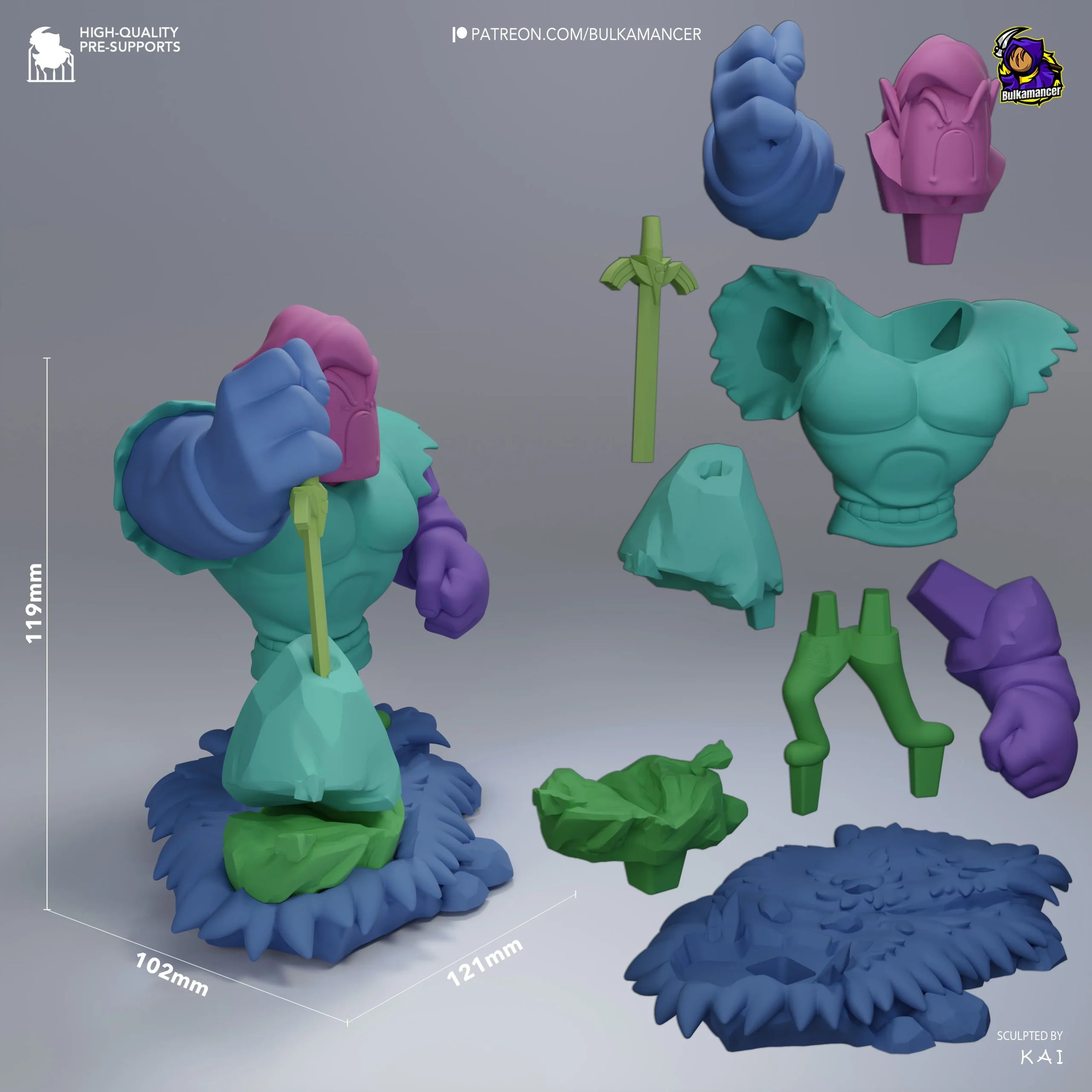 Lunk's Adventures – Chibi Lunk Action Figure