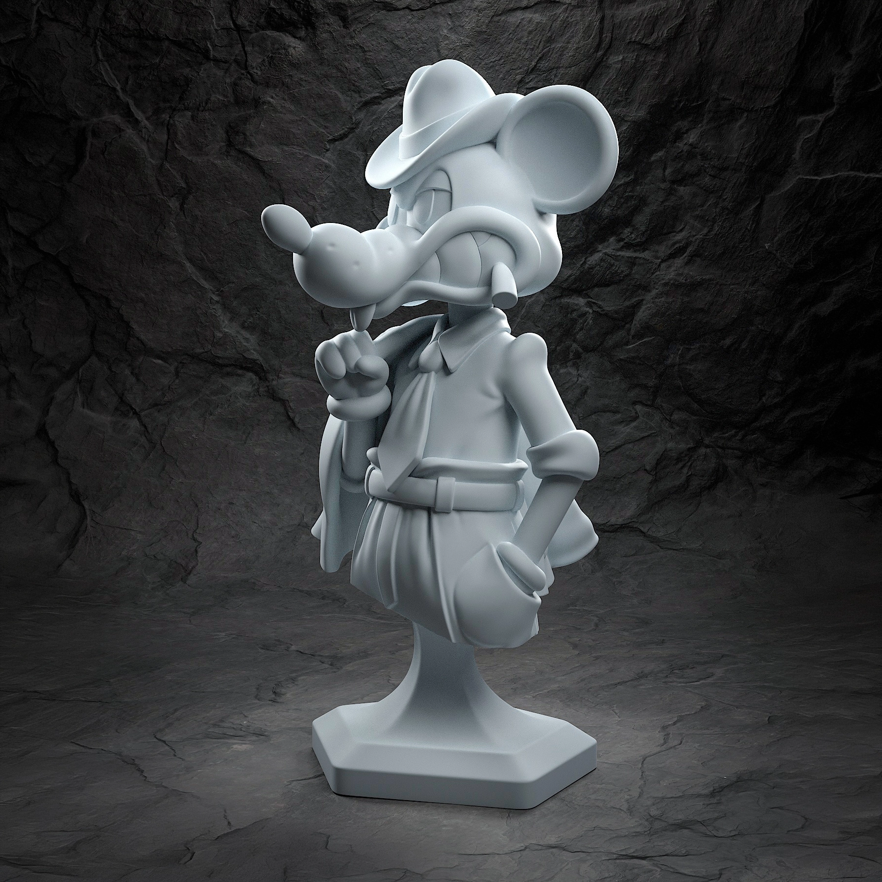 MOUSE PI for hire Jack Pepper action figure