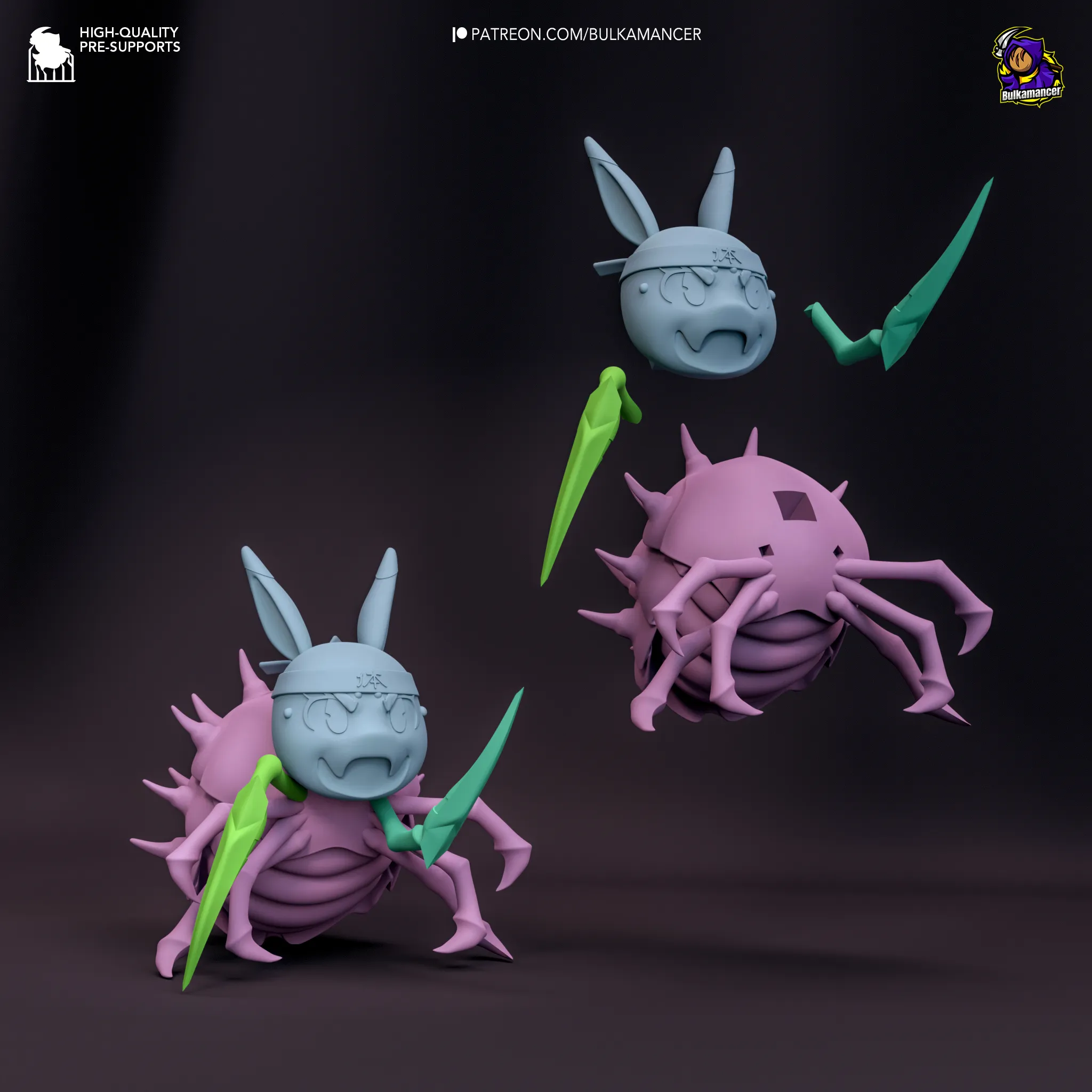So I'm a Spider, So What? – Chibi Spiders Set