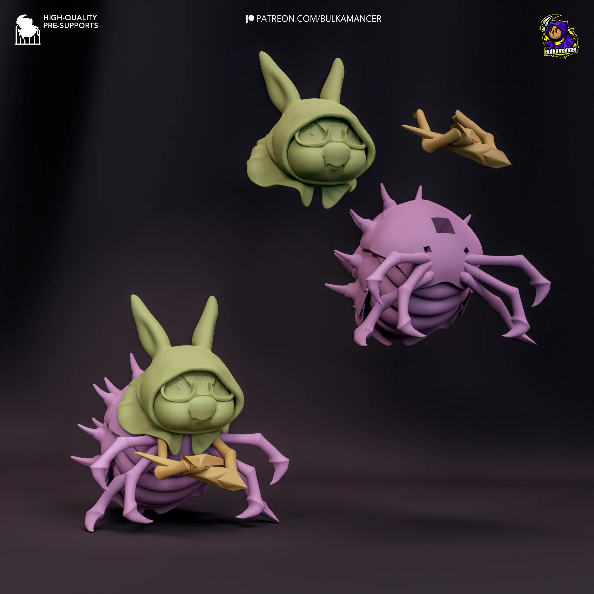 So I'm a Spider, So What? – Chibi Spiders Set